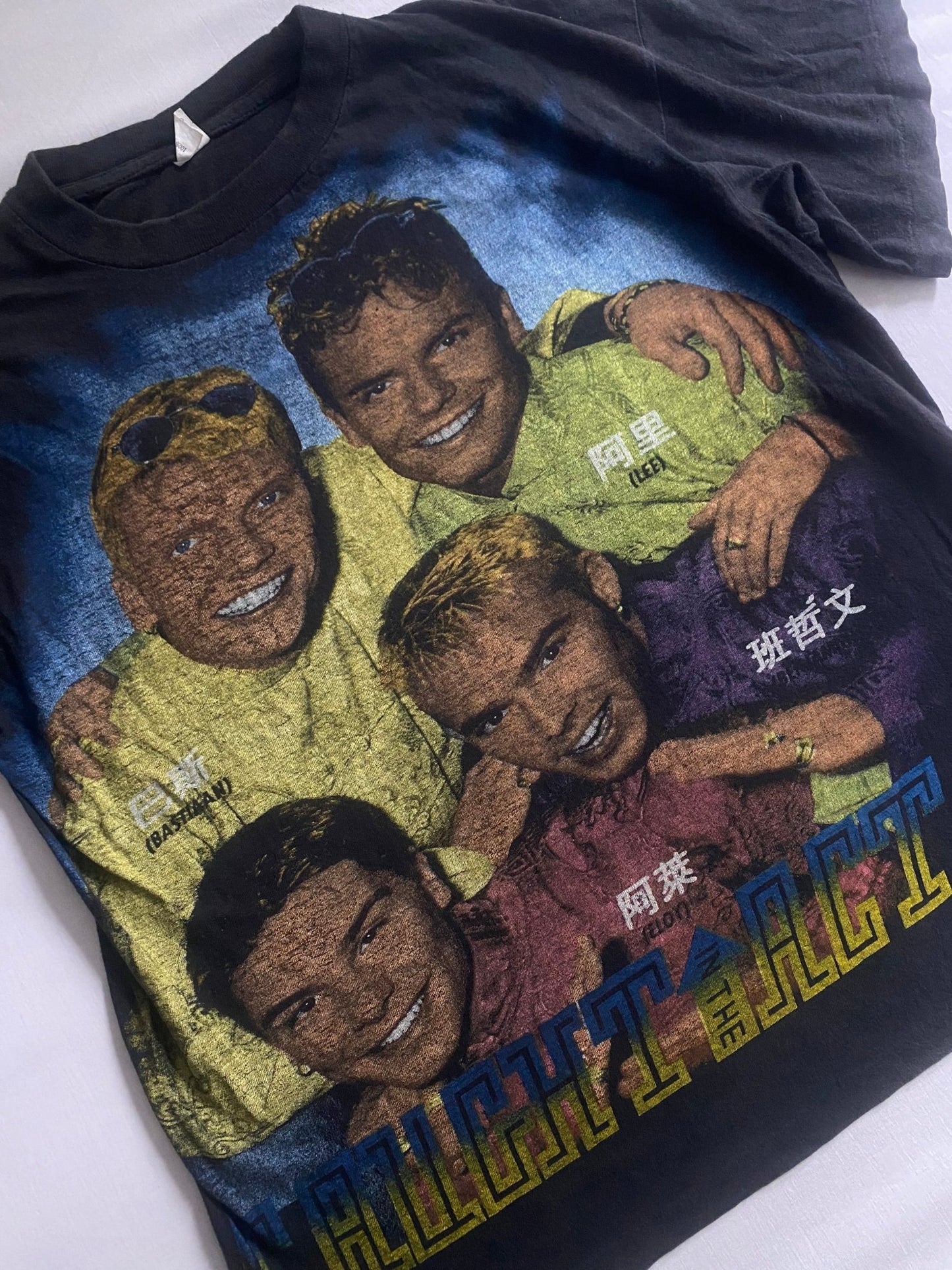 Tricou Vintage Caught in the Act – Anii ’90, Single Stitch, Mărime M (fit S) - anbracaminte