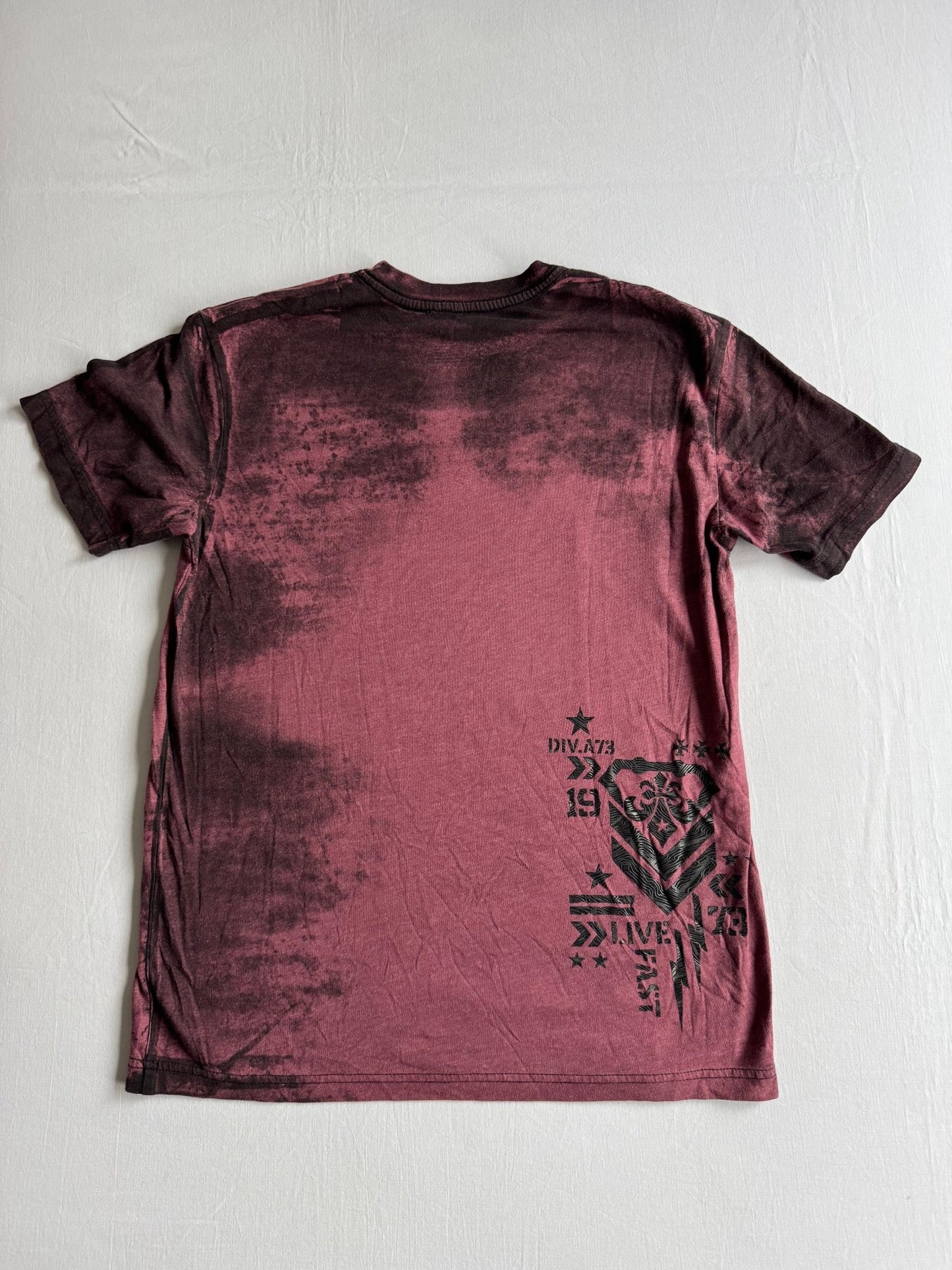 🏍️ Tricou Y2K Affliction Printed – M - anbracaminte