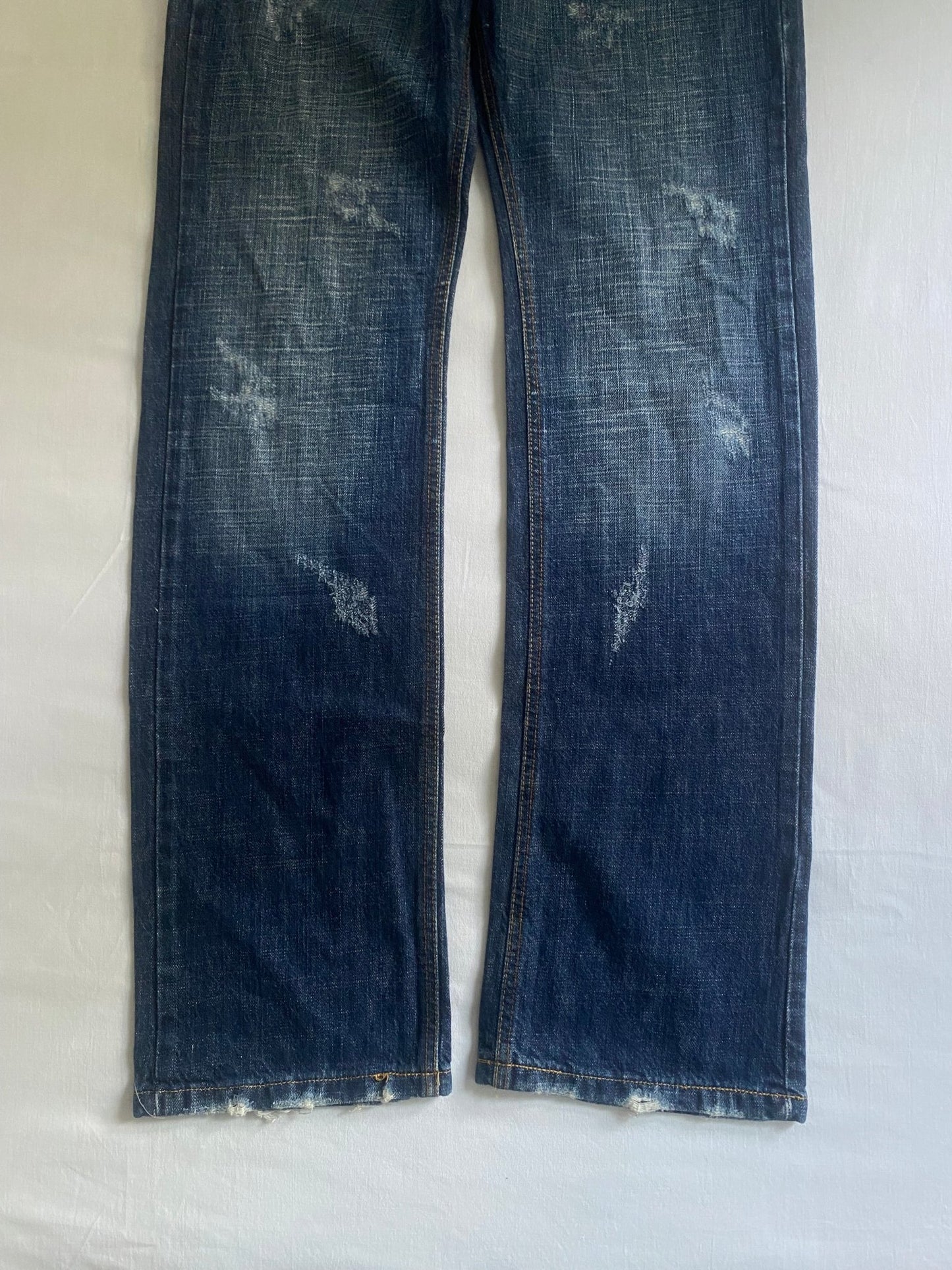 👖 Y2K Angel Devil Jeans - anbracaminte