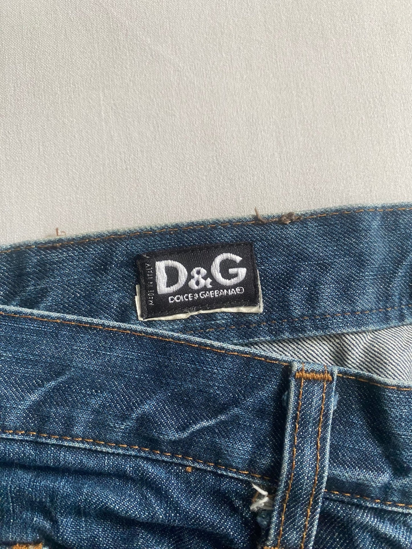 👖 Y2K Dolce & Gabbana Bootcut Jeans - anbracaminte