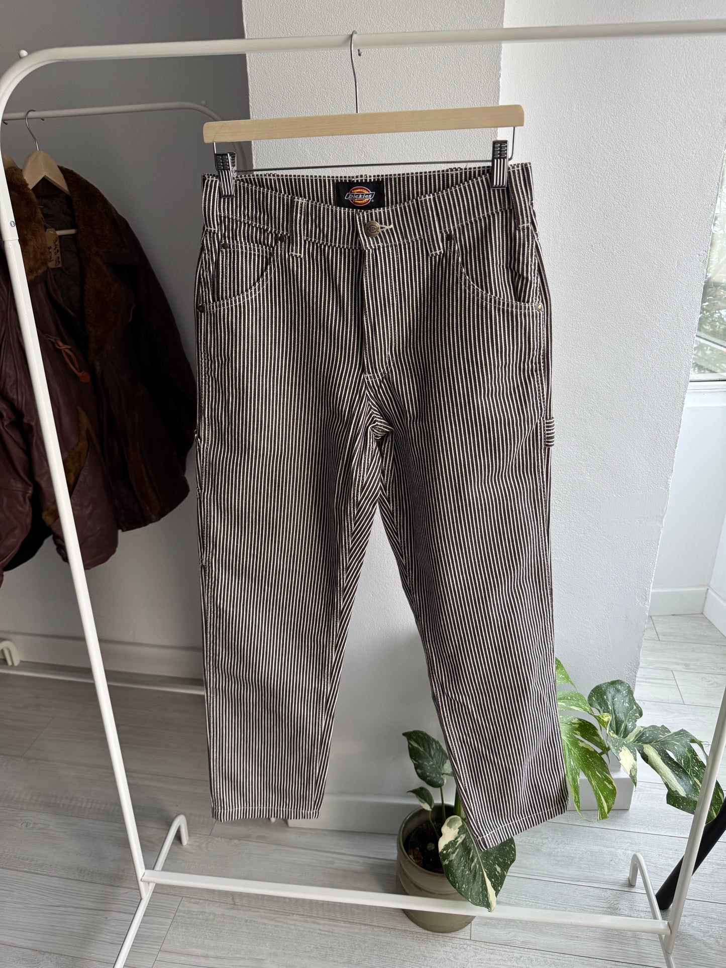 🛹 Pantaloni Dickies Women’s Striped Carpenter – W28 x L30