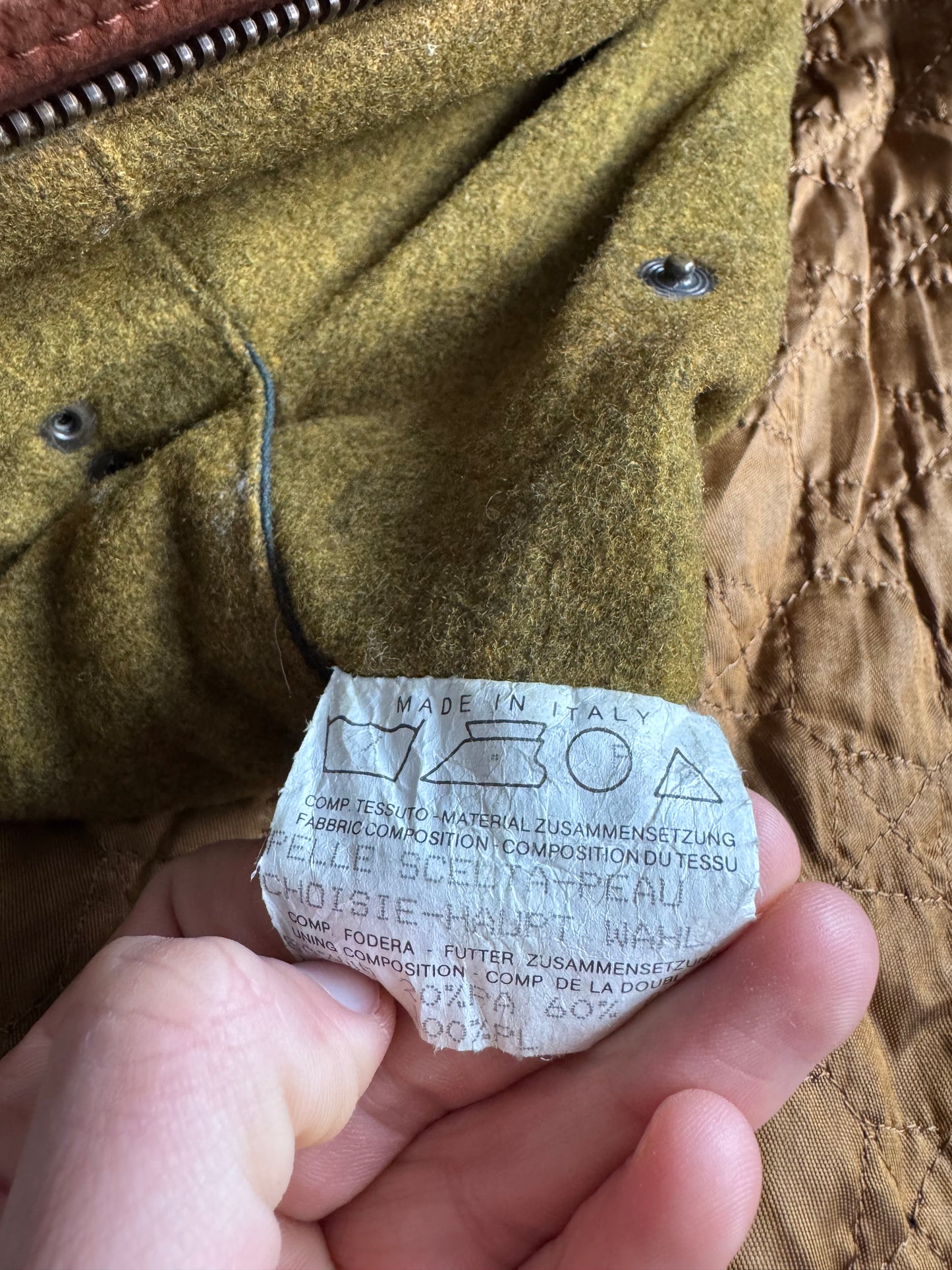 🧥 Geacă Vintage Bărbați Maro din Piele Full Grain cu Fireman Clasp și Glugă Detașabilă – XL