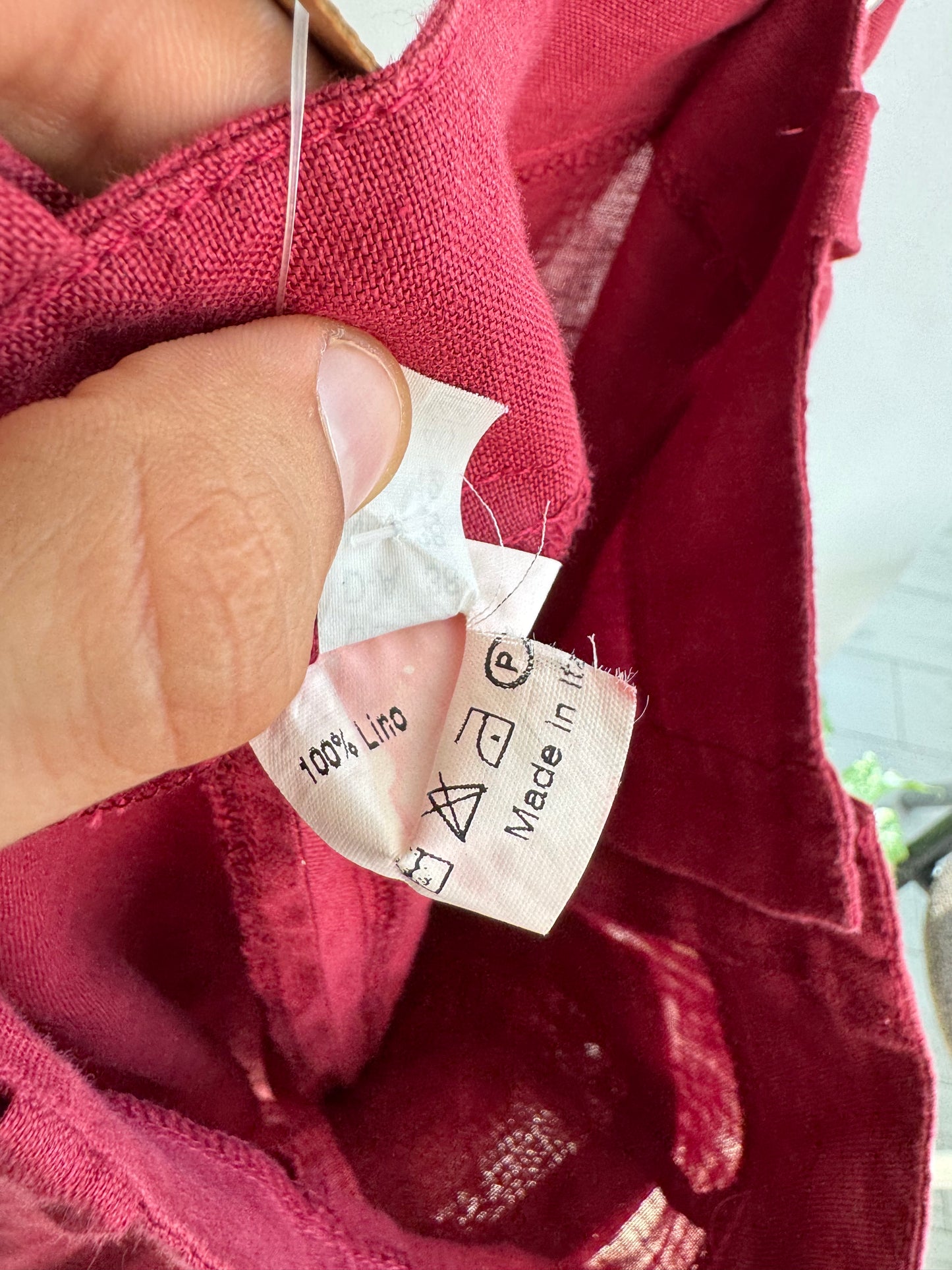 ✏️ Fustă Vintage Midi Pencil din In – EU 38 (S/M Damă) – Made in Italy