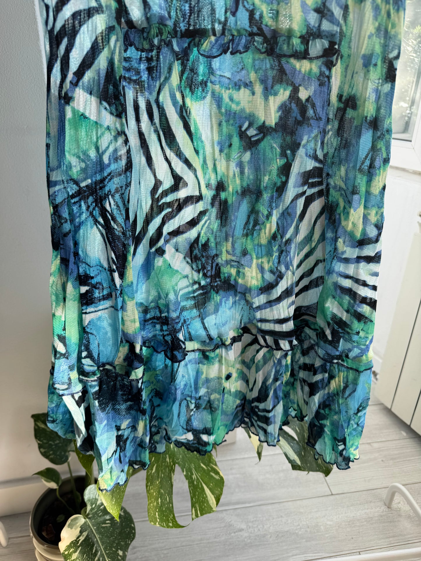 ☀️ Rochie Y2K de Vară din Mesh – Approx. XS–S Damă