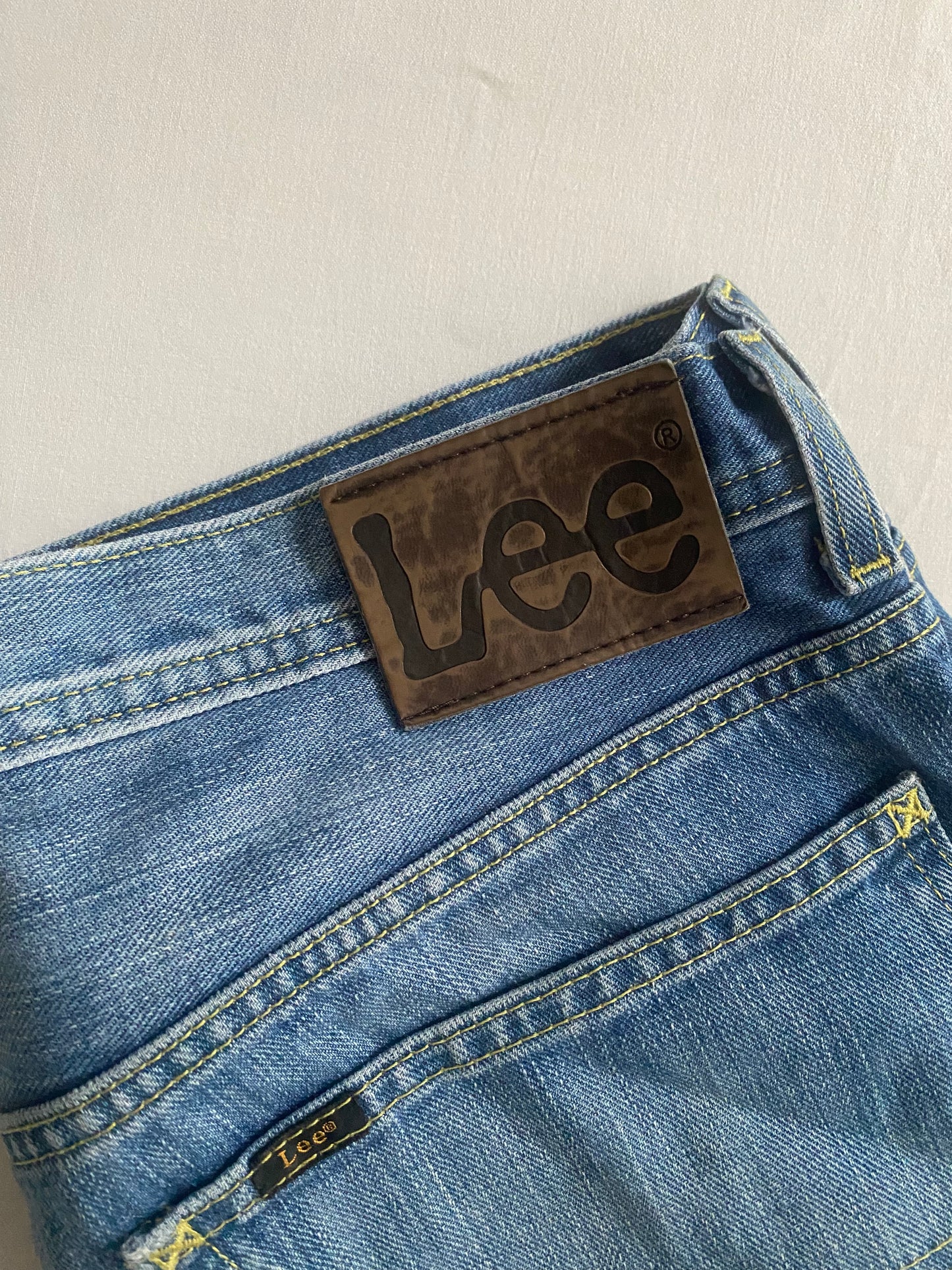 👖 Jeanși Y2K Lee Denver – Light Wash – Bootcut – W33 L34