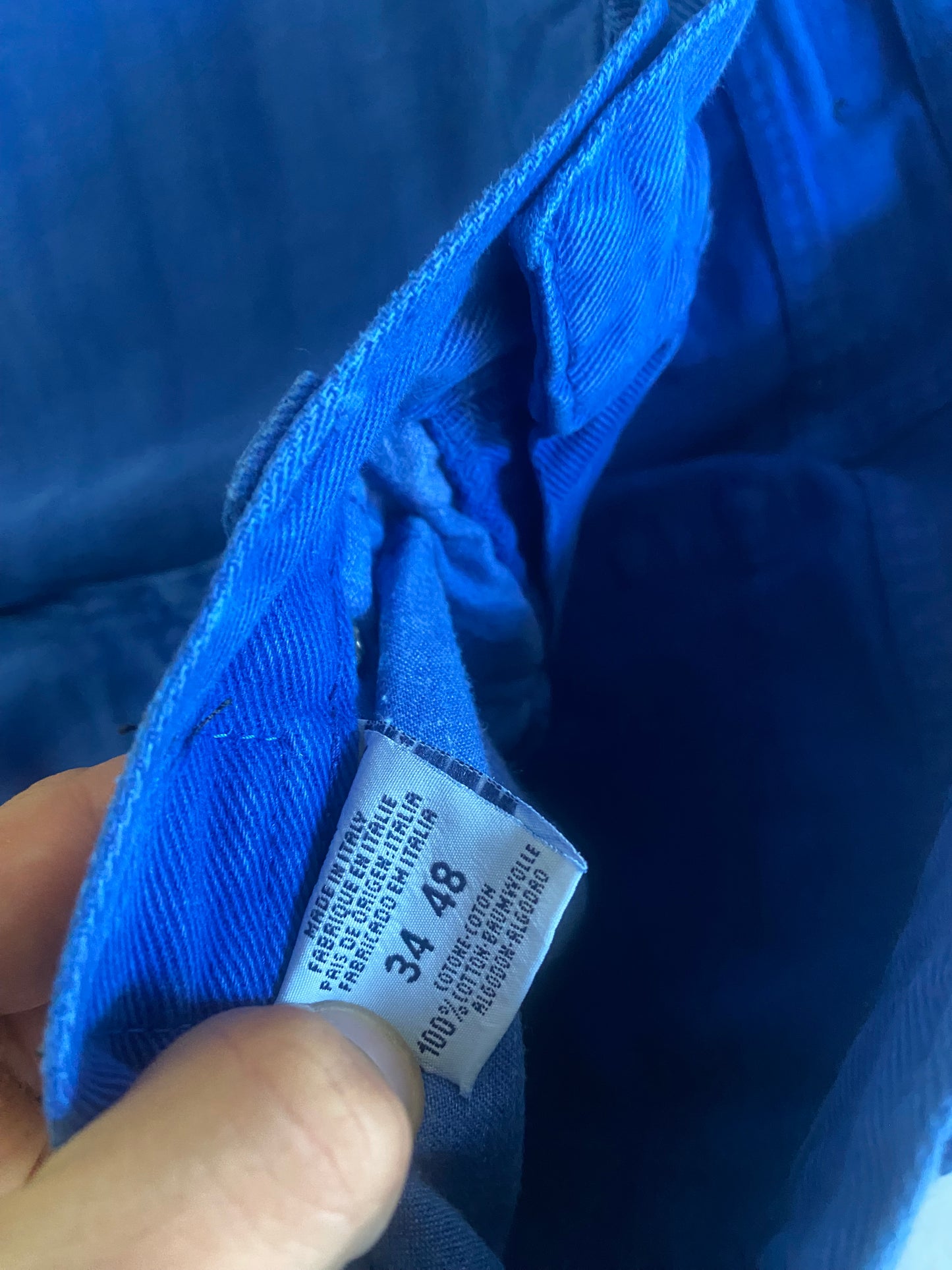 Vintage Versace Blue Jeans