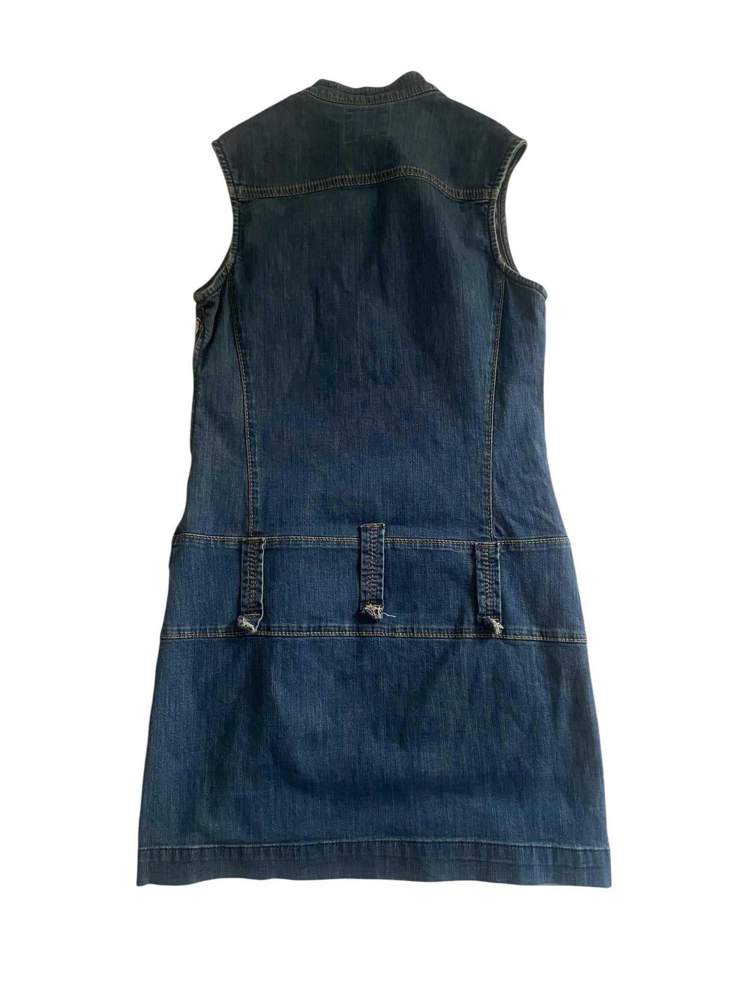 Rochie Denim Y2K Miss Sixty – Inspirată de Stilul Asiatic – Mărime S 👘🧷