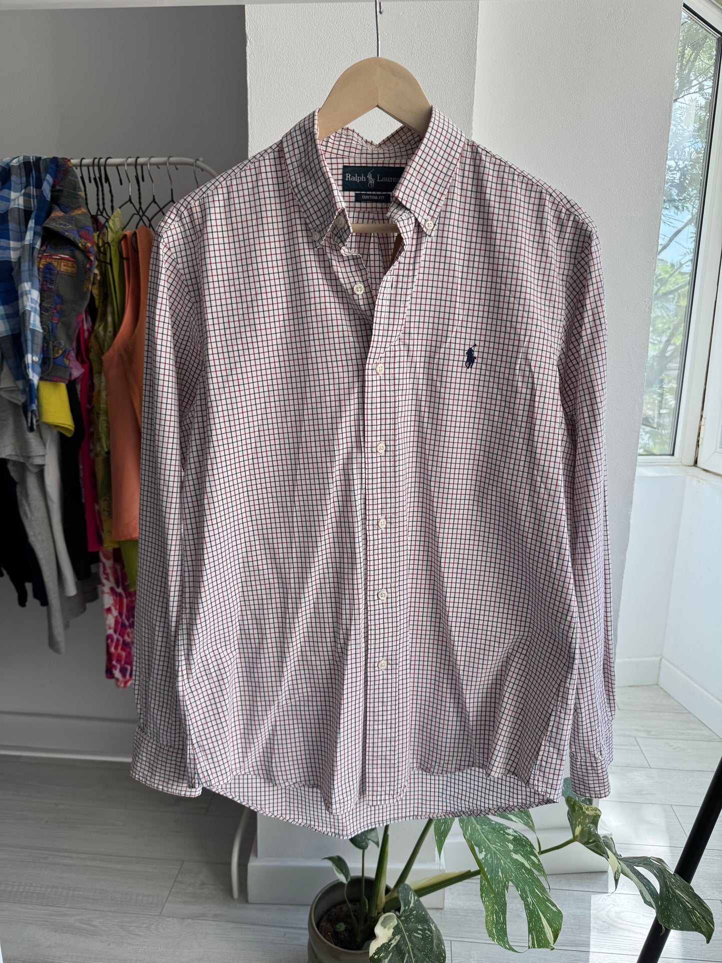 🐴 Vintage Polo Ralph Lauren Cămașă Carouri – M Bărbați