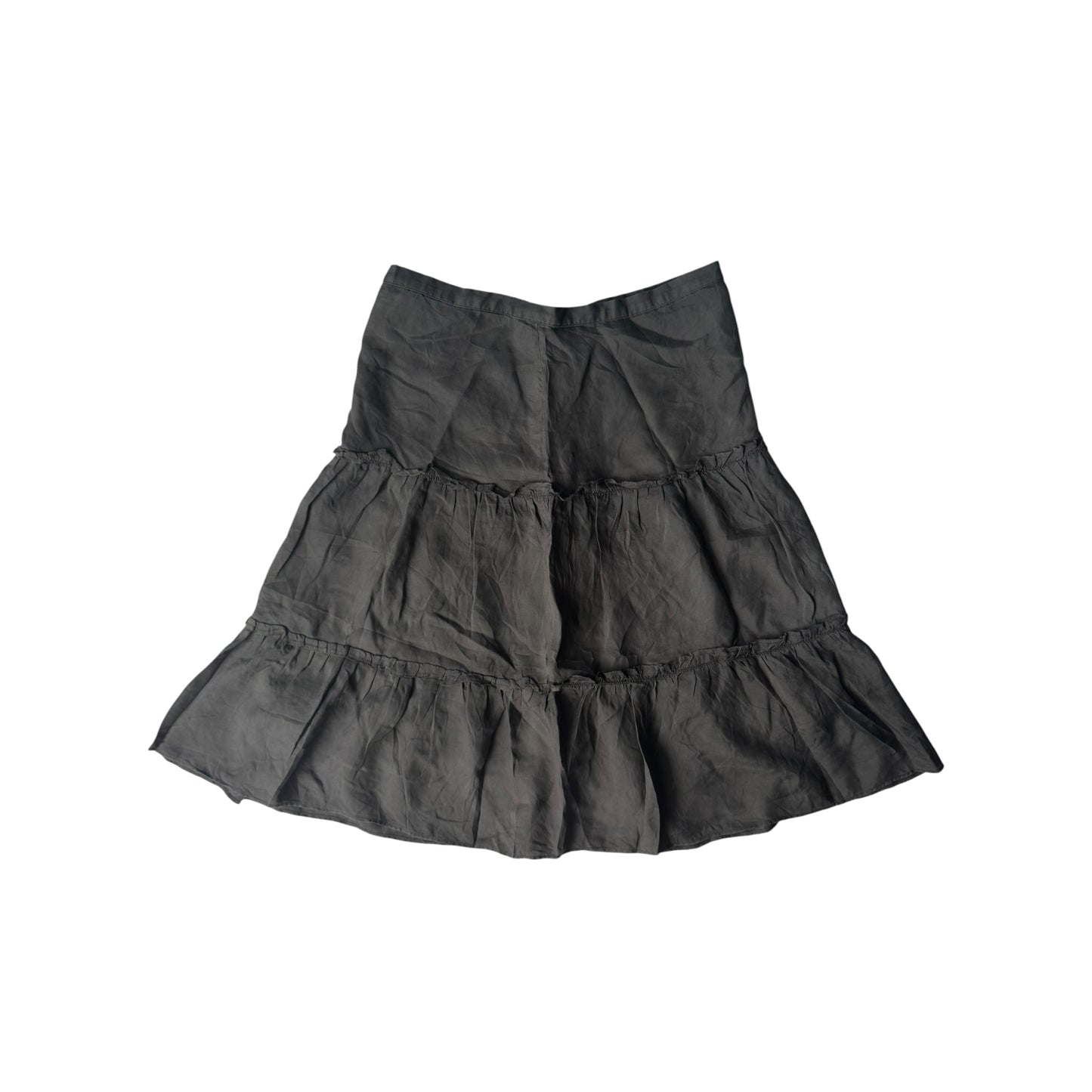☀️ Burberry Fustă Mătase Y2K – US 6 / S Femei | Made in Italy