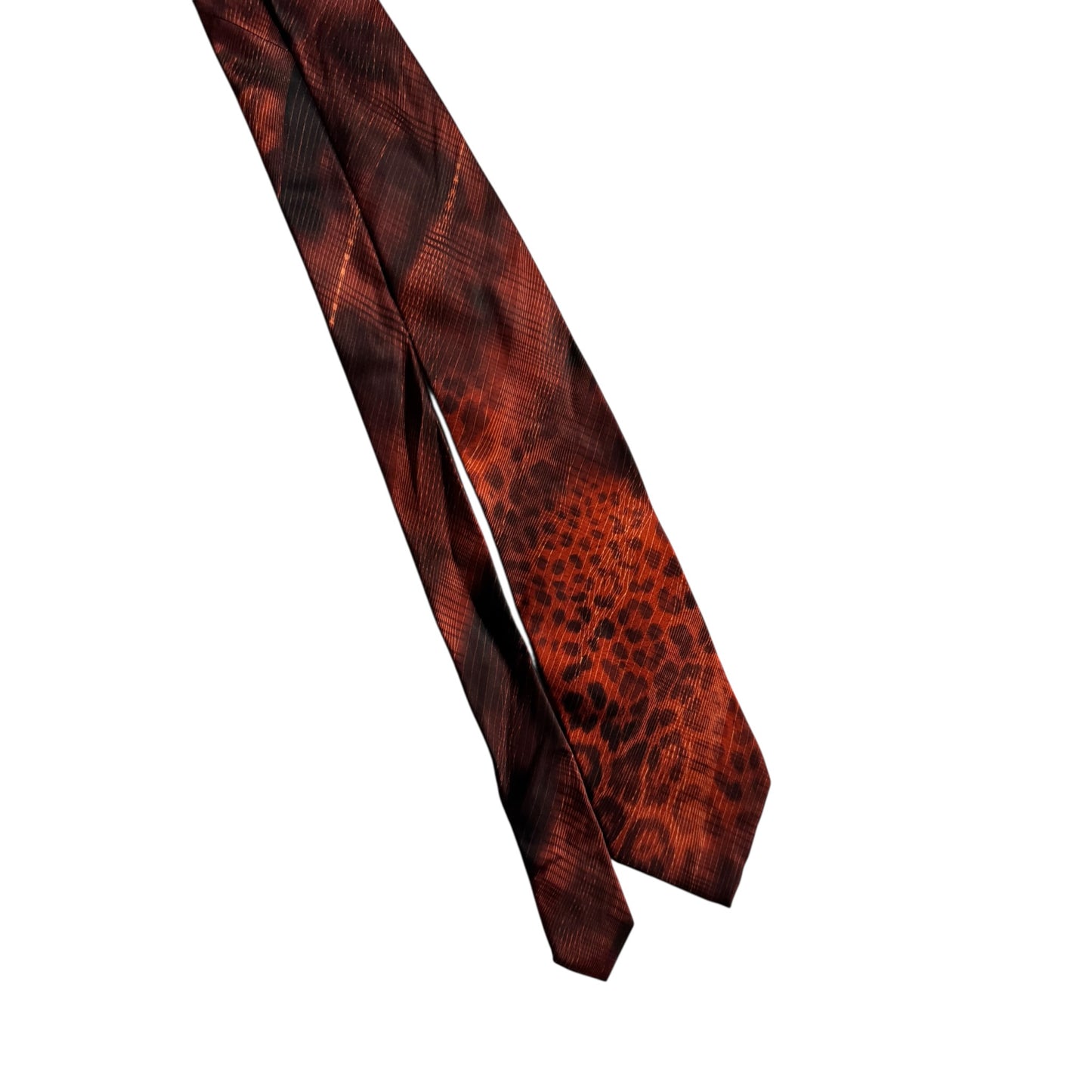 🐆 Cravată Vintage Roberto Cavalli Animal Print din Mătase – Made in Italy