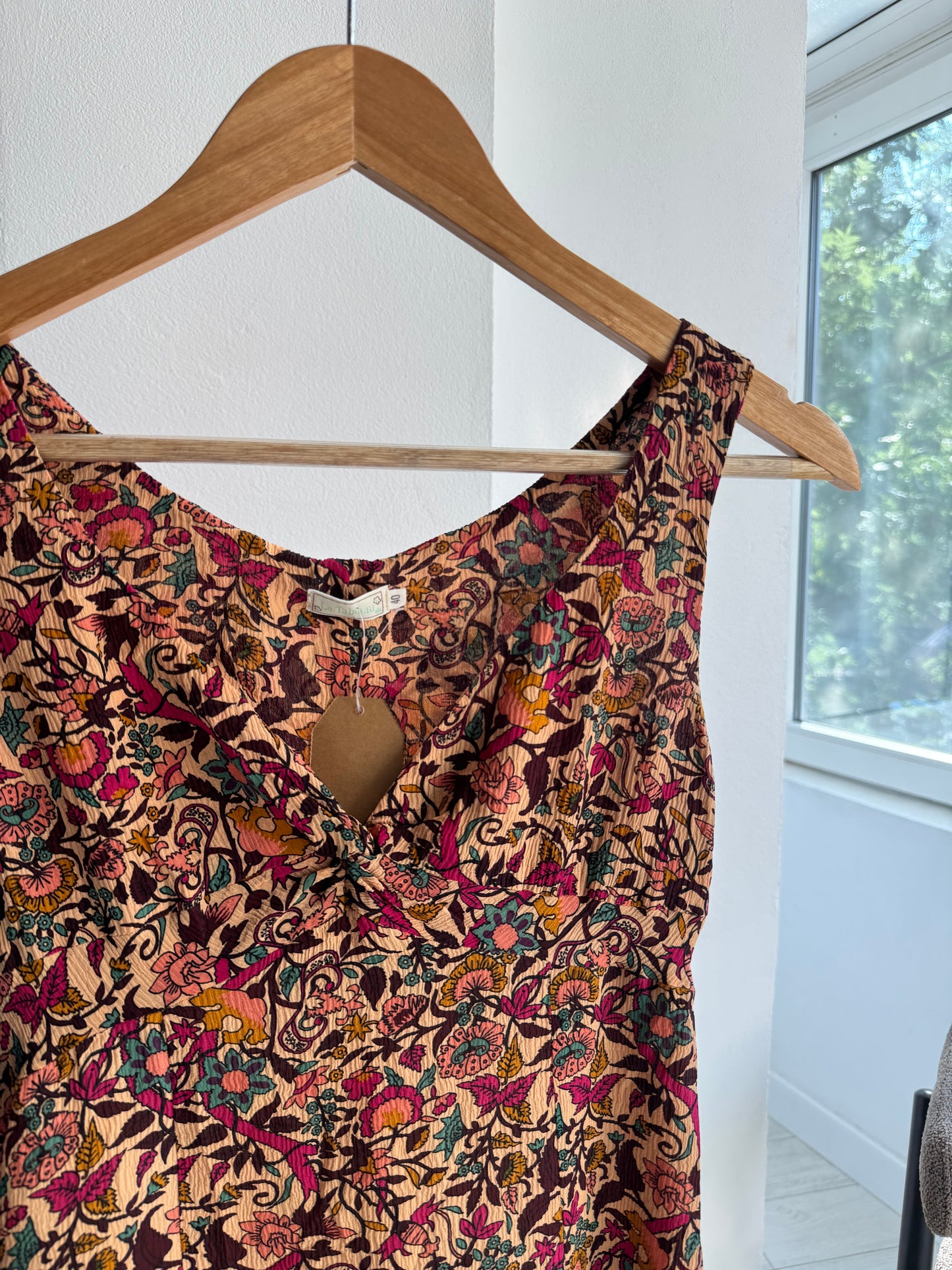 ☀️ Rochie Y2K Floral Printed Summer – IT 40 (S Damă)