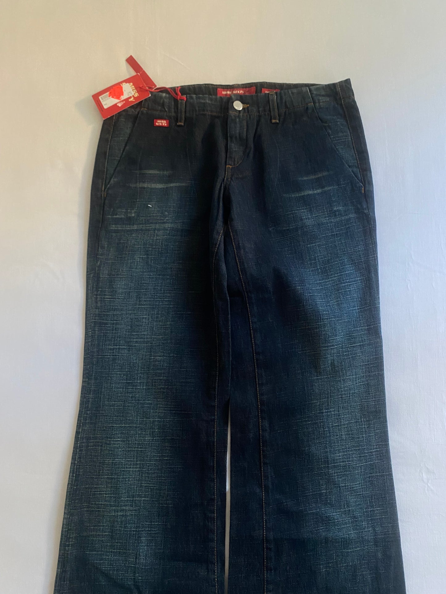 👖 Miss Sixty Thierry Flared Baggy Jeans – Tagged US 29 – NWT