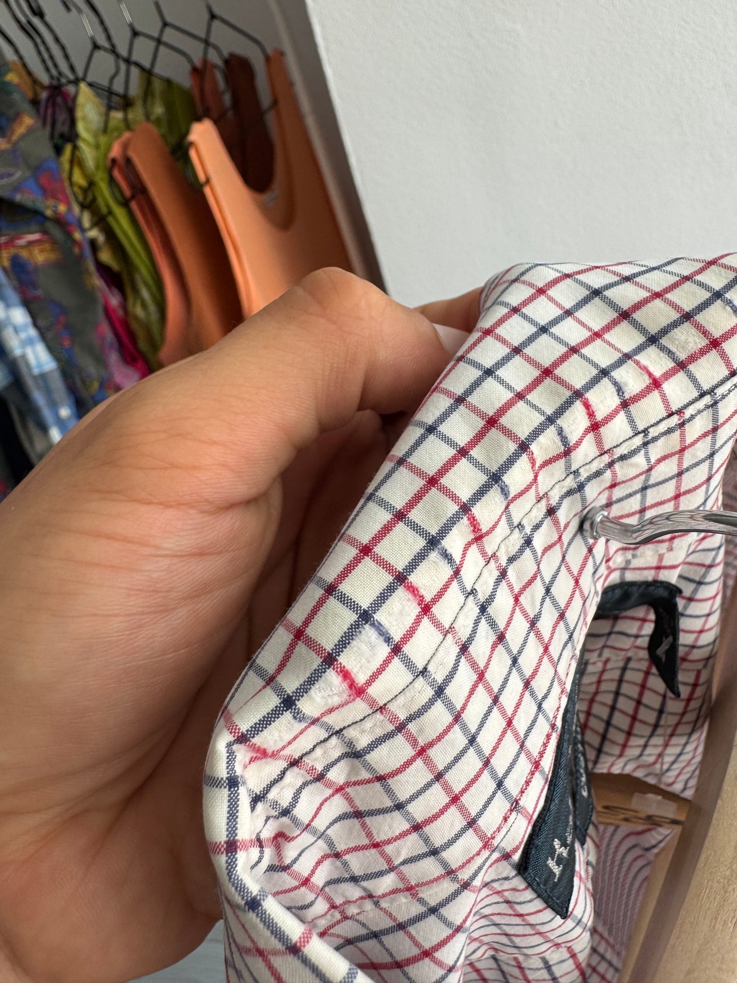 🐴 Vintage Polo Ralph Lauren Cămașă Carouri – M Bărbați