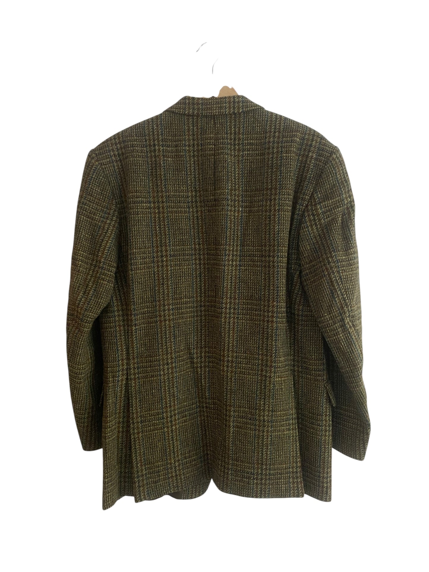 Blazer Vintage Harris Tweed – 100% Lână – Mărime 50