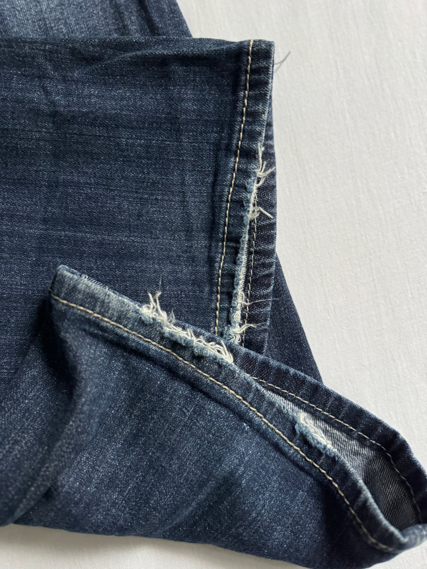 👖 Jeans Silver Y2K pentru femei – Bootcut – W29 / L34 – EU 38