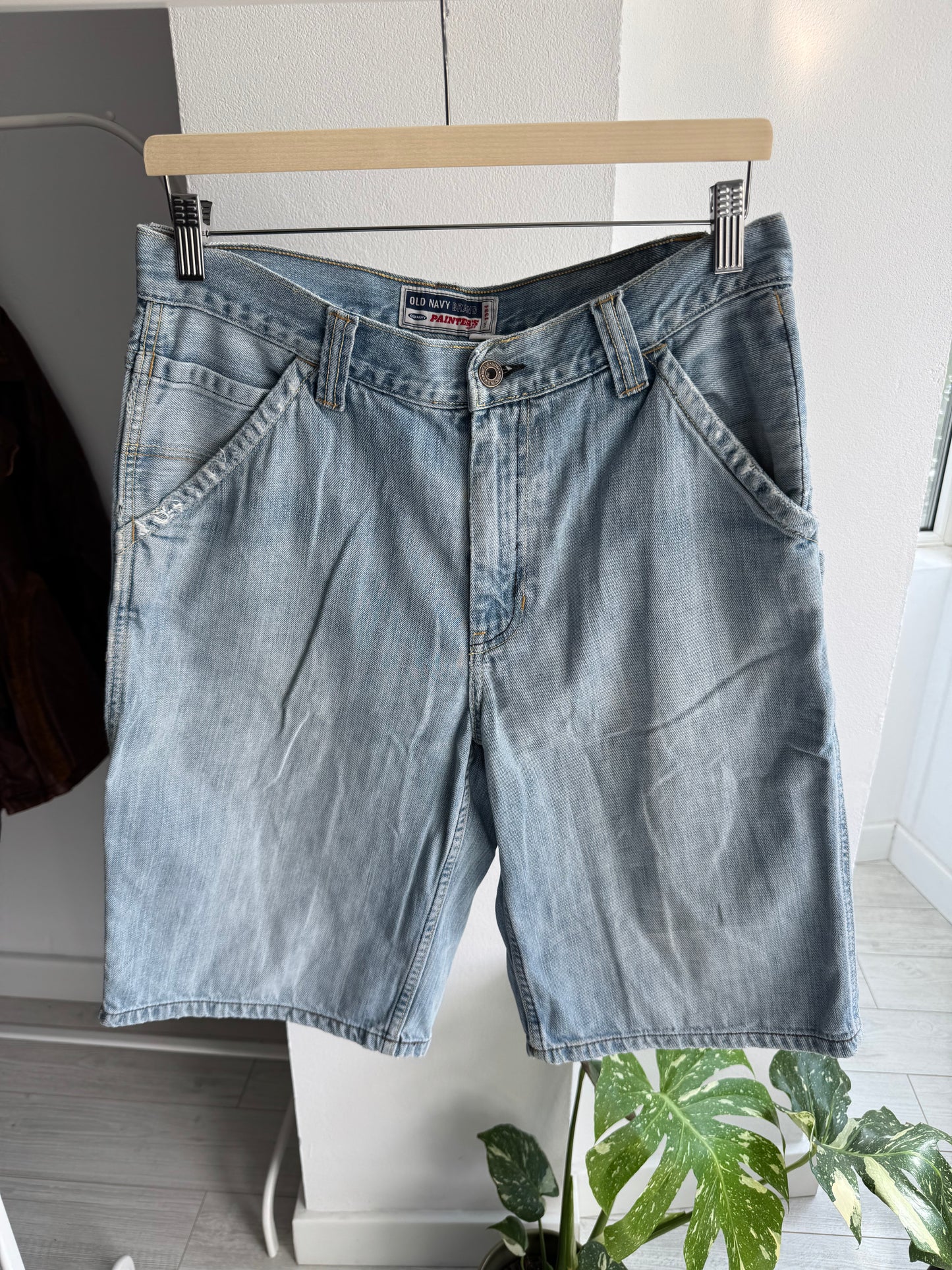 🔨 Pantaloni Scurți Vintage Old Navy Carpenter Jorts – US 32 Bărbați