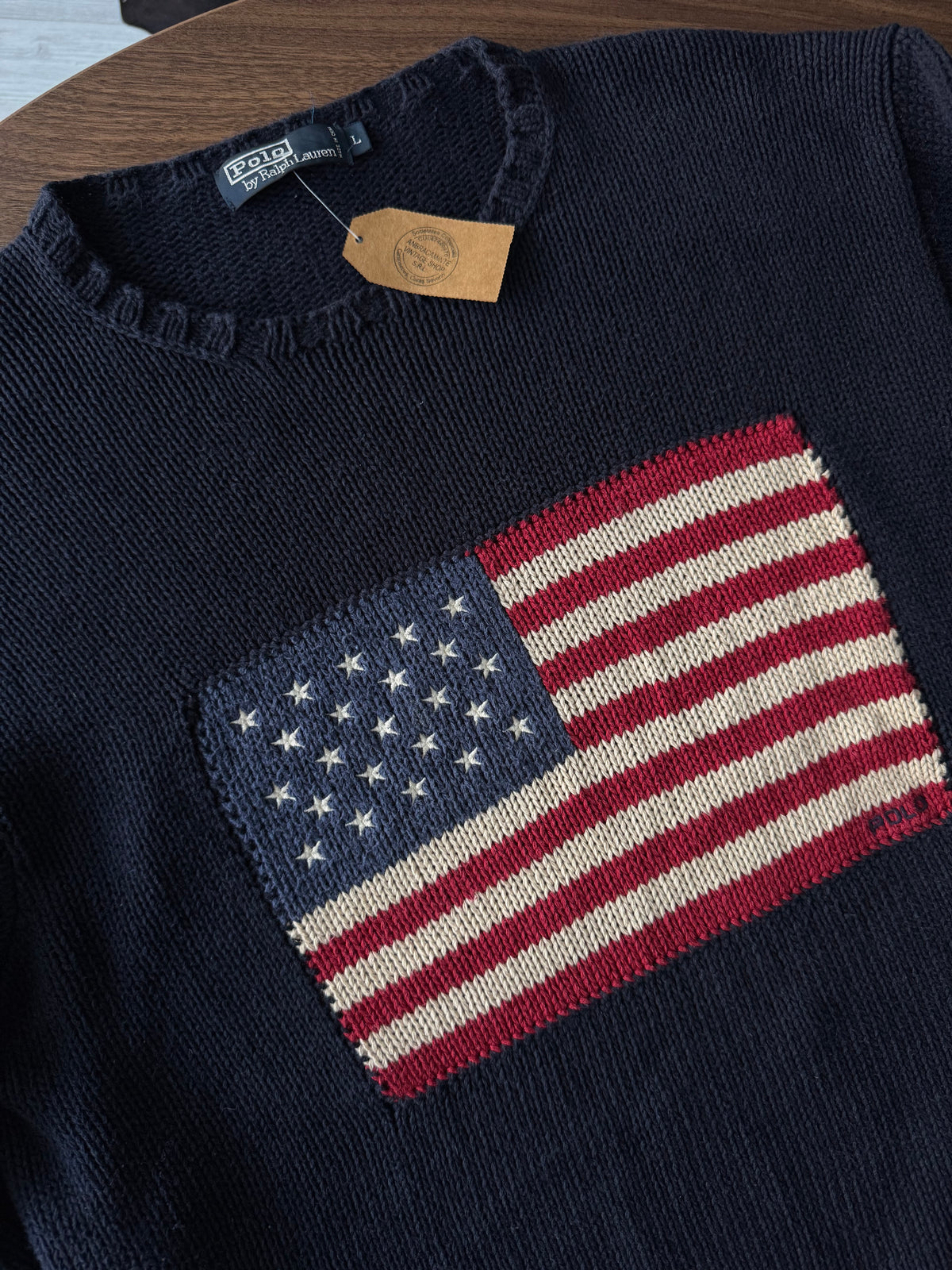 Polo Ralph Lauren Pulover Bleumarin Vintage | USA | XL/XXL (L)