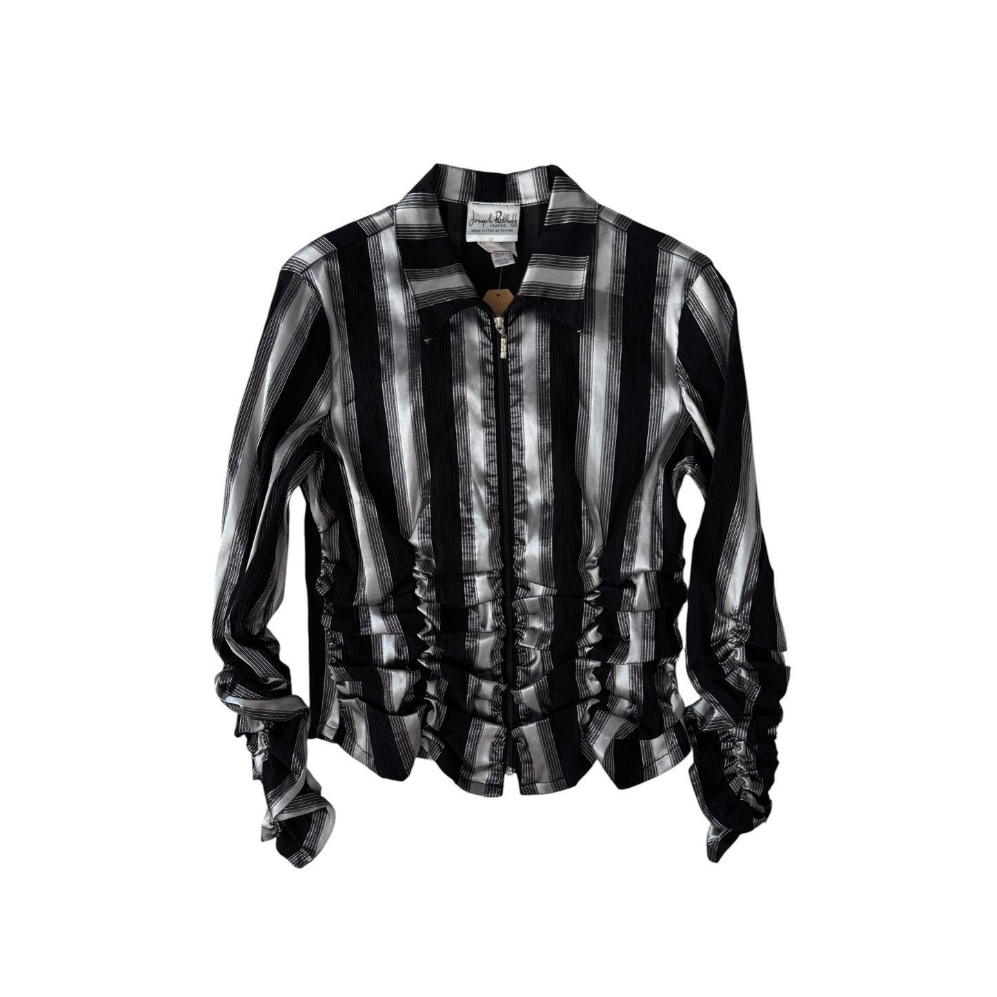 🪩 Jachetă Texturată Y2K Joseph Ribkoff | Made in Canada – M Damă