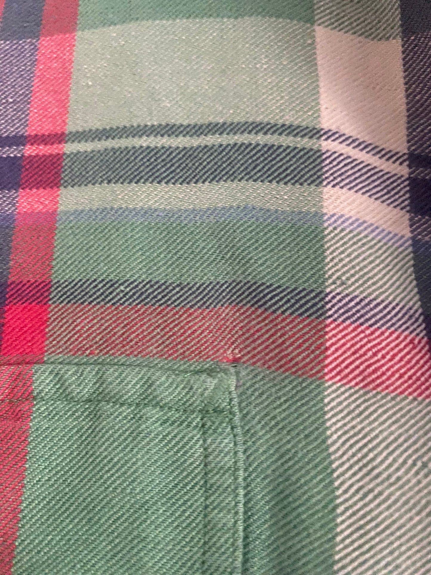 Cămașă Polo by Ralph Lauren – Flanelă Rugged din In și Mătase, Mărime M