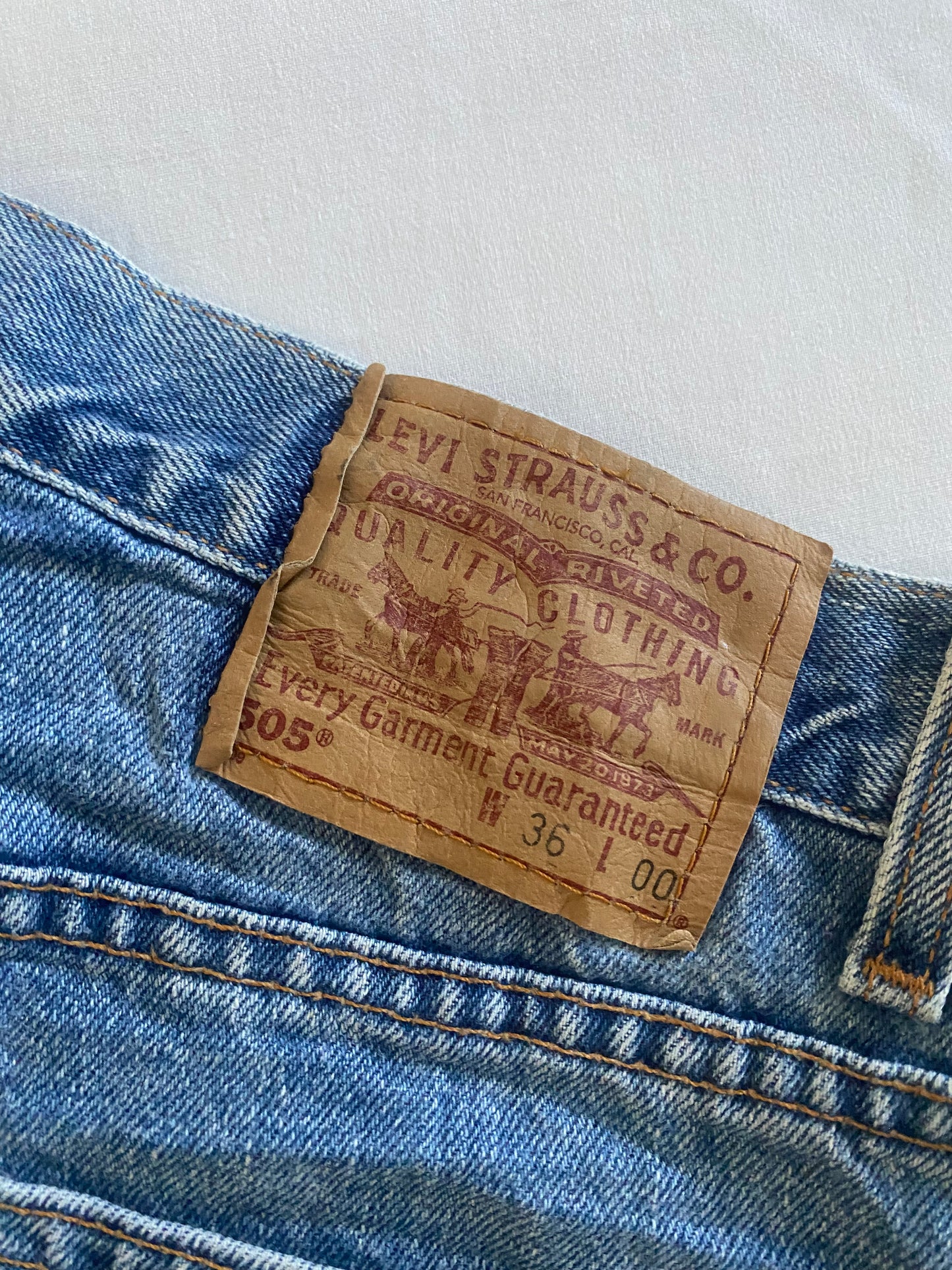 Vintage Levi's 505 Jorts