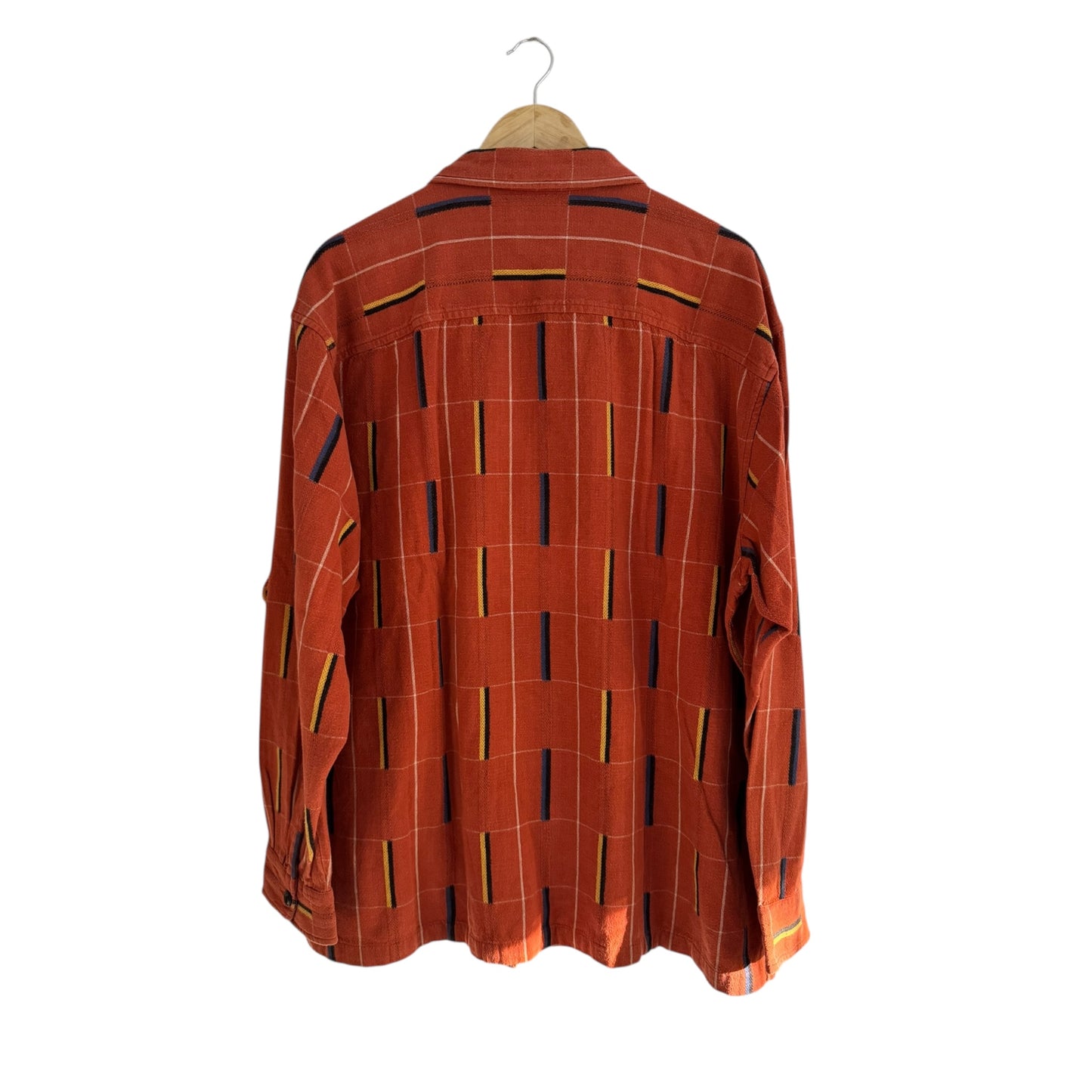 ⛽️ Overshirt vintage Diesel cu fermoar – portocaliu – mărimea XL