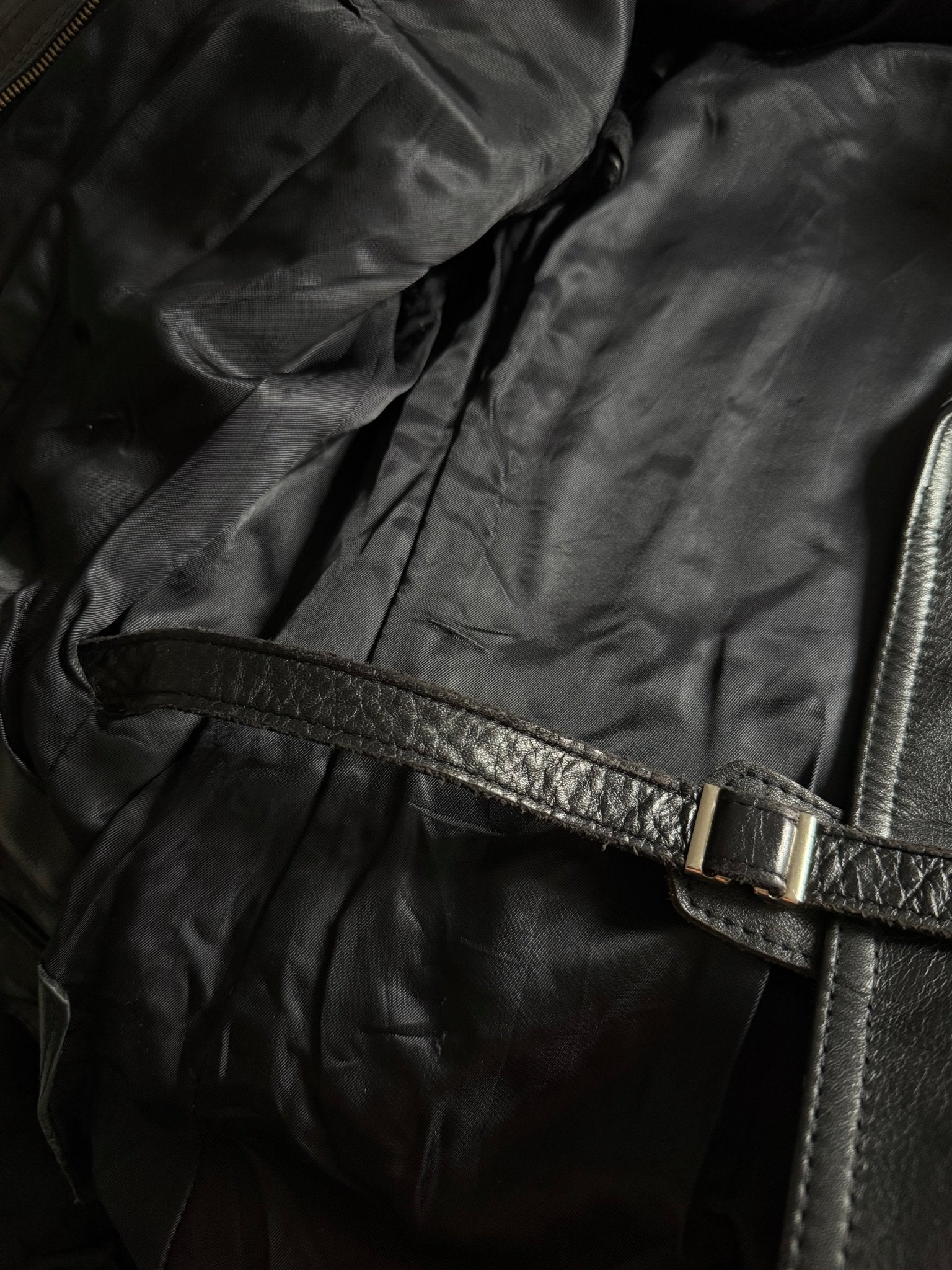 👮 1987 German Police Leather Jacket – Women’s Size 38 (M) - anbracaminte