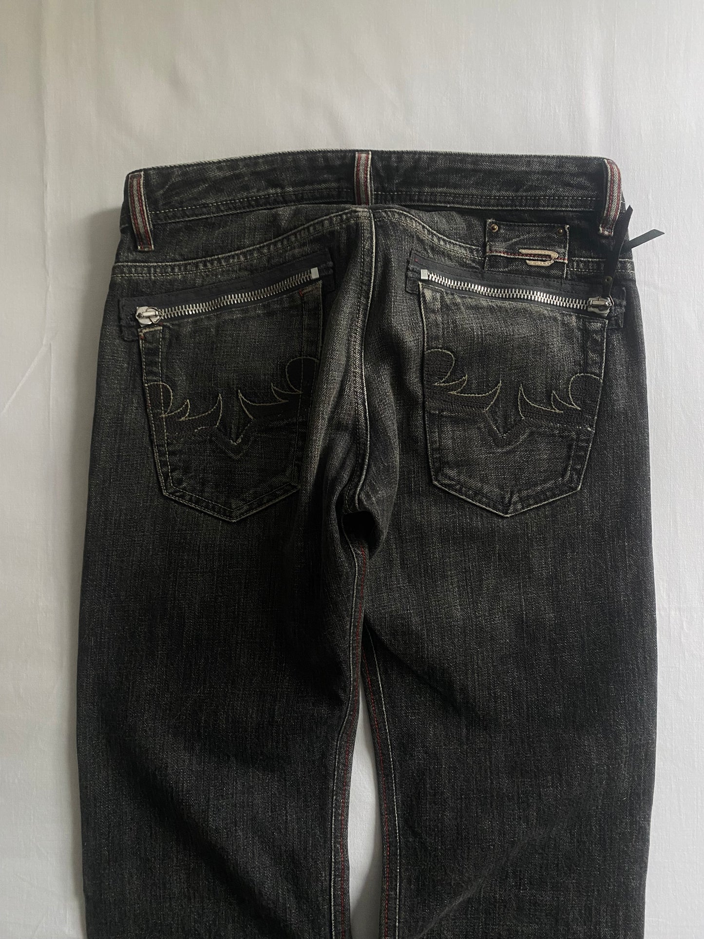 🖤 Y2K Diesel Black Baggy Jeans