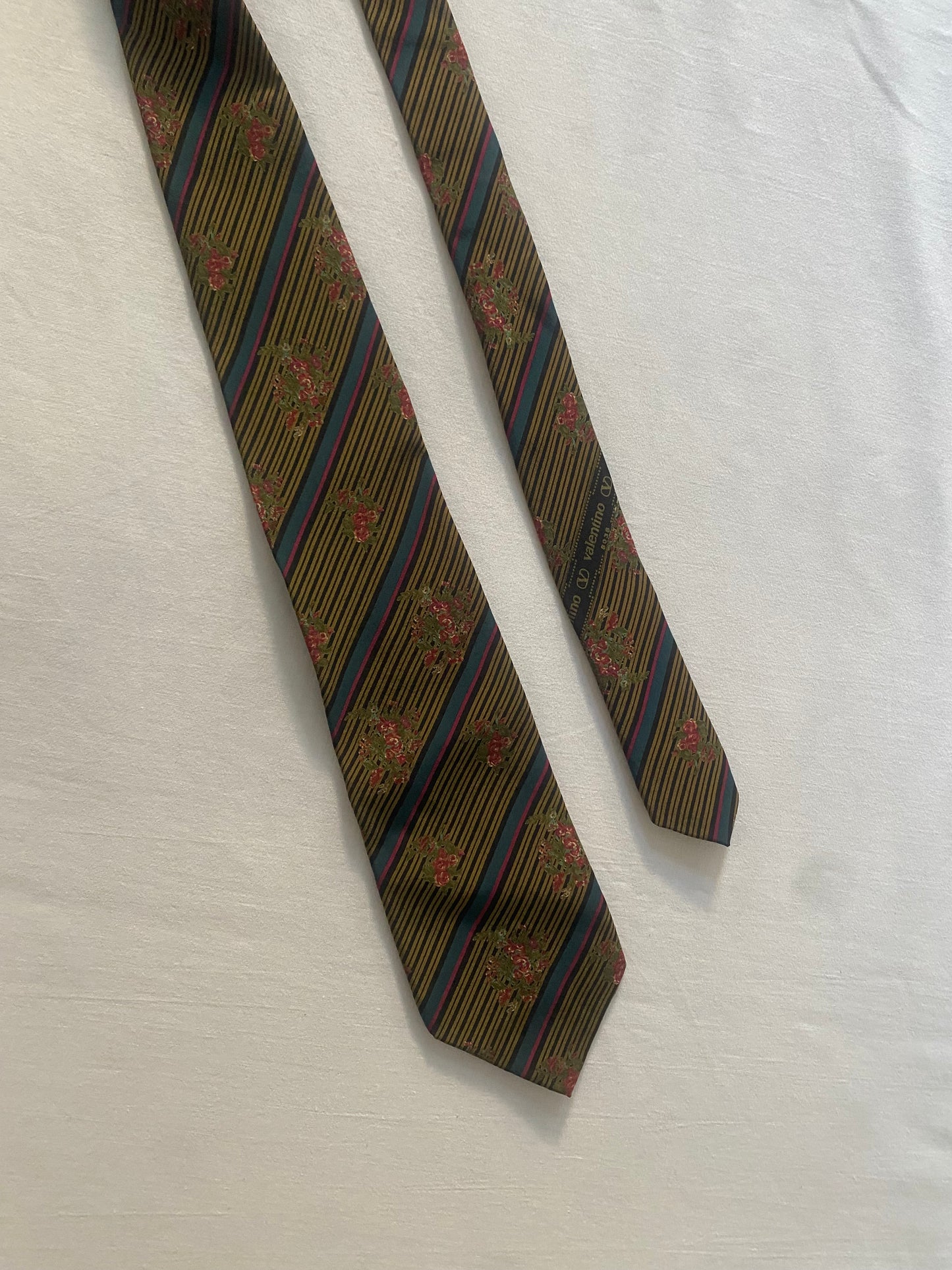 Vintage Valentino Printed Tie
