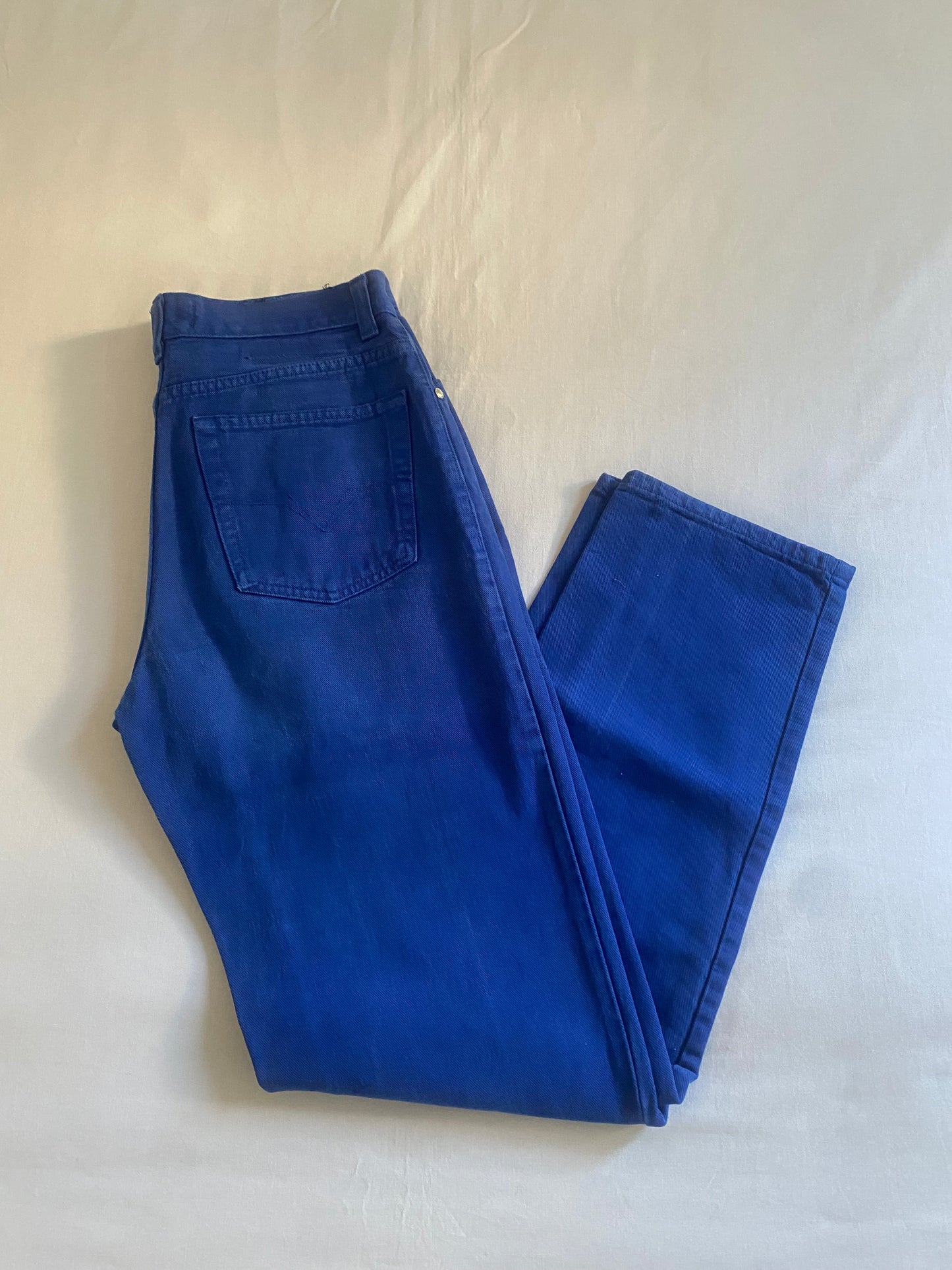 Vintage Versace Blue Jeans