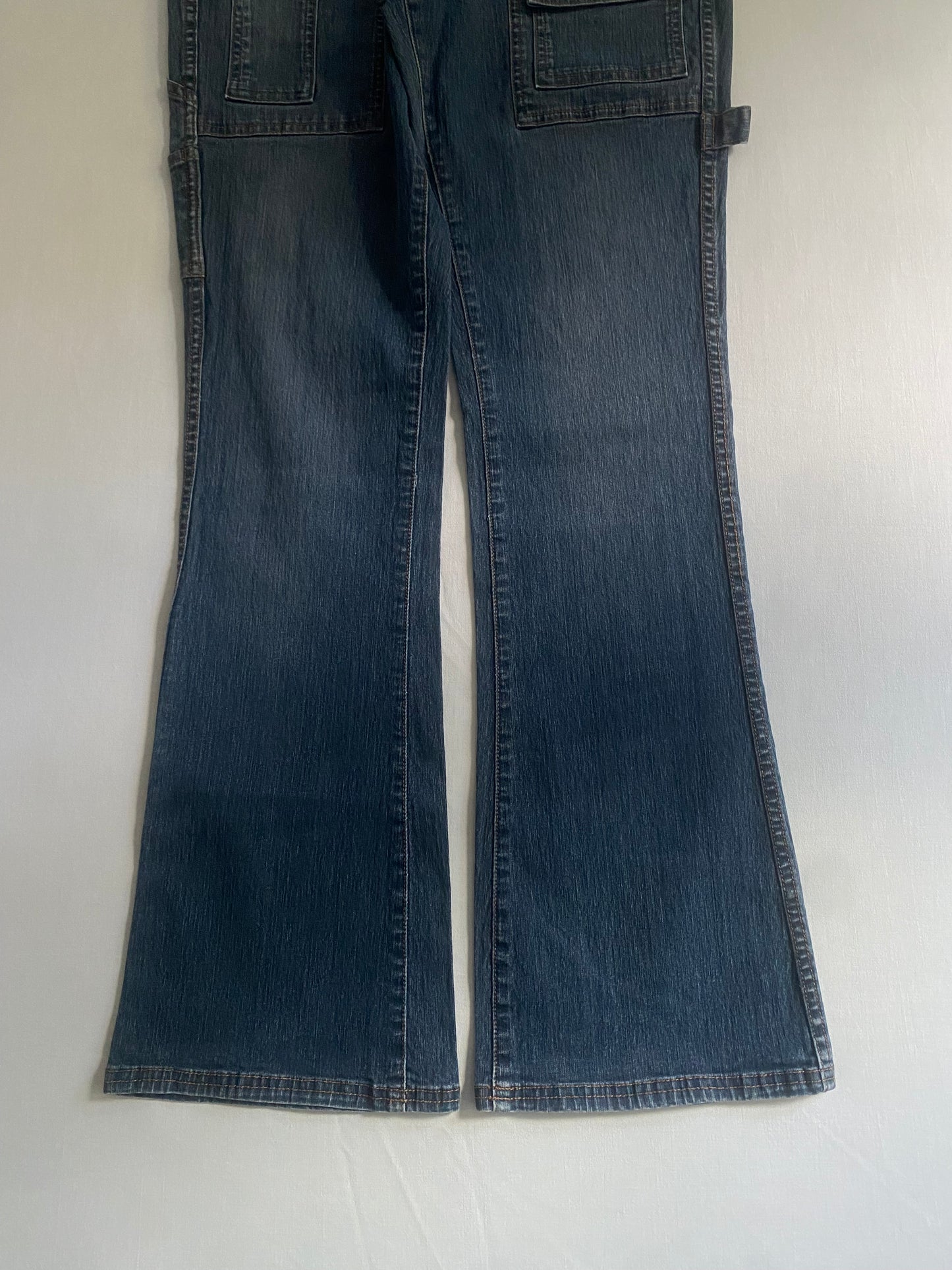 Y2K Calvin Klein Carpenter Bootcut Jeans – damă US 9