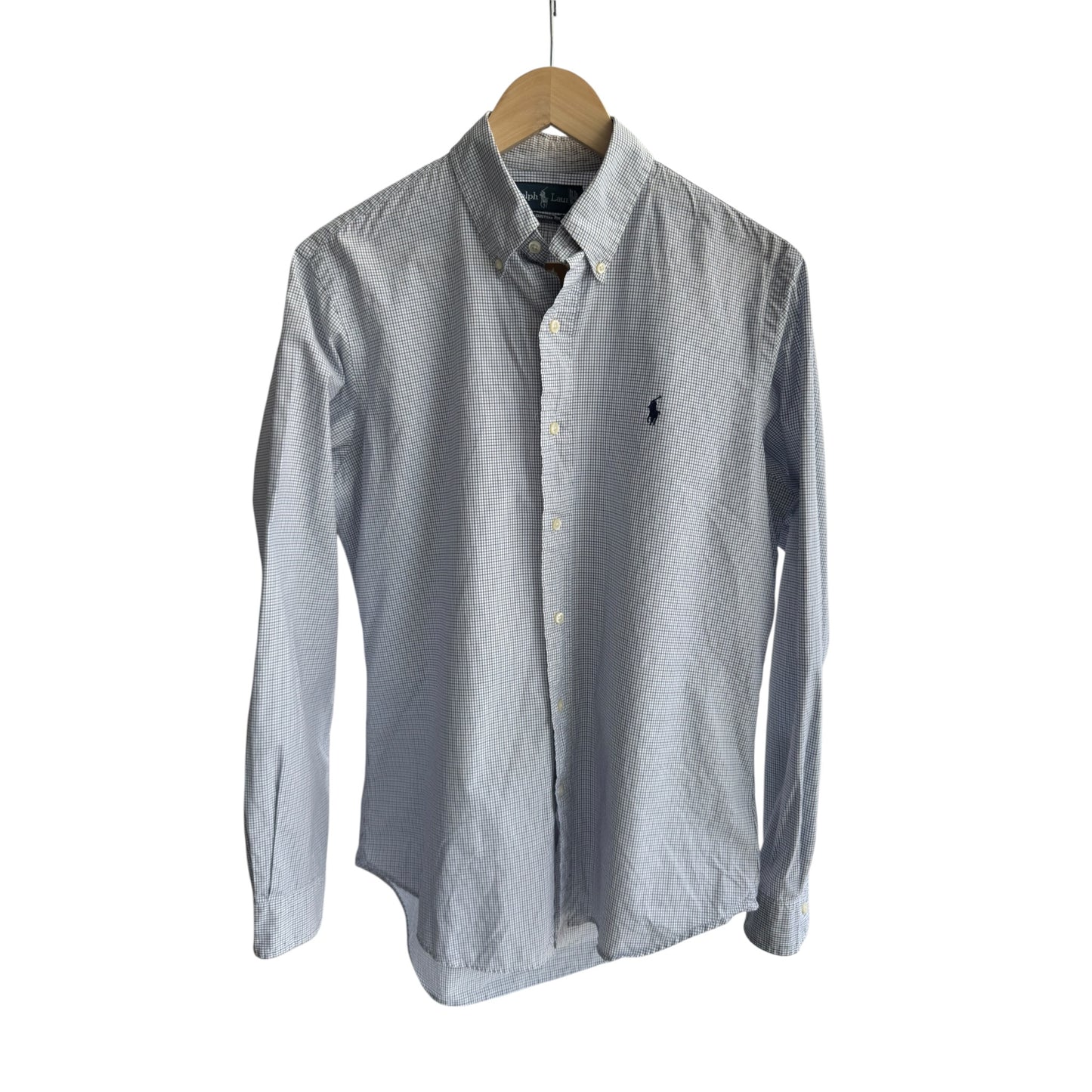 🐴 Cămașă Carouri Polo Ralph Lauren Vintage - Relaxed Fit – M Bărbați