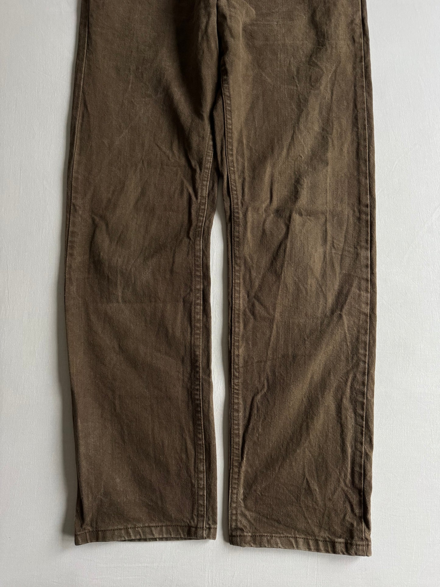 🪵 Jeans Bărbați Lee Regular Fit Maro Washed – W32 x L32