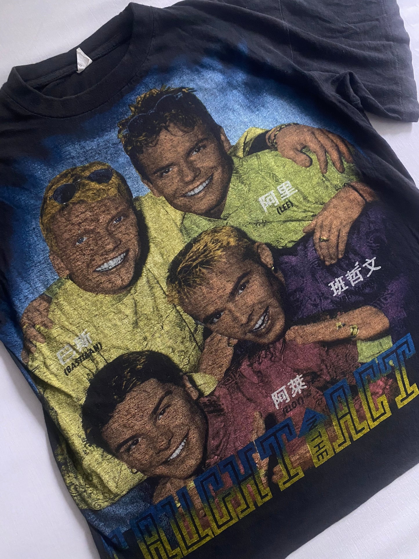 Tricou Vintage Caught in the Act – Anii ’90, Single Stitch, Mărime M (fit S)