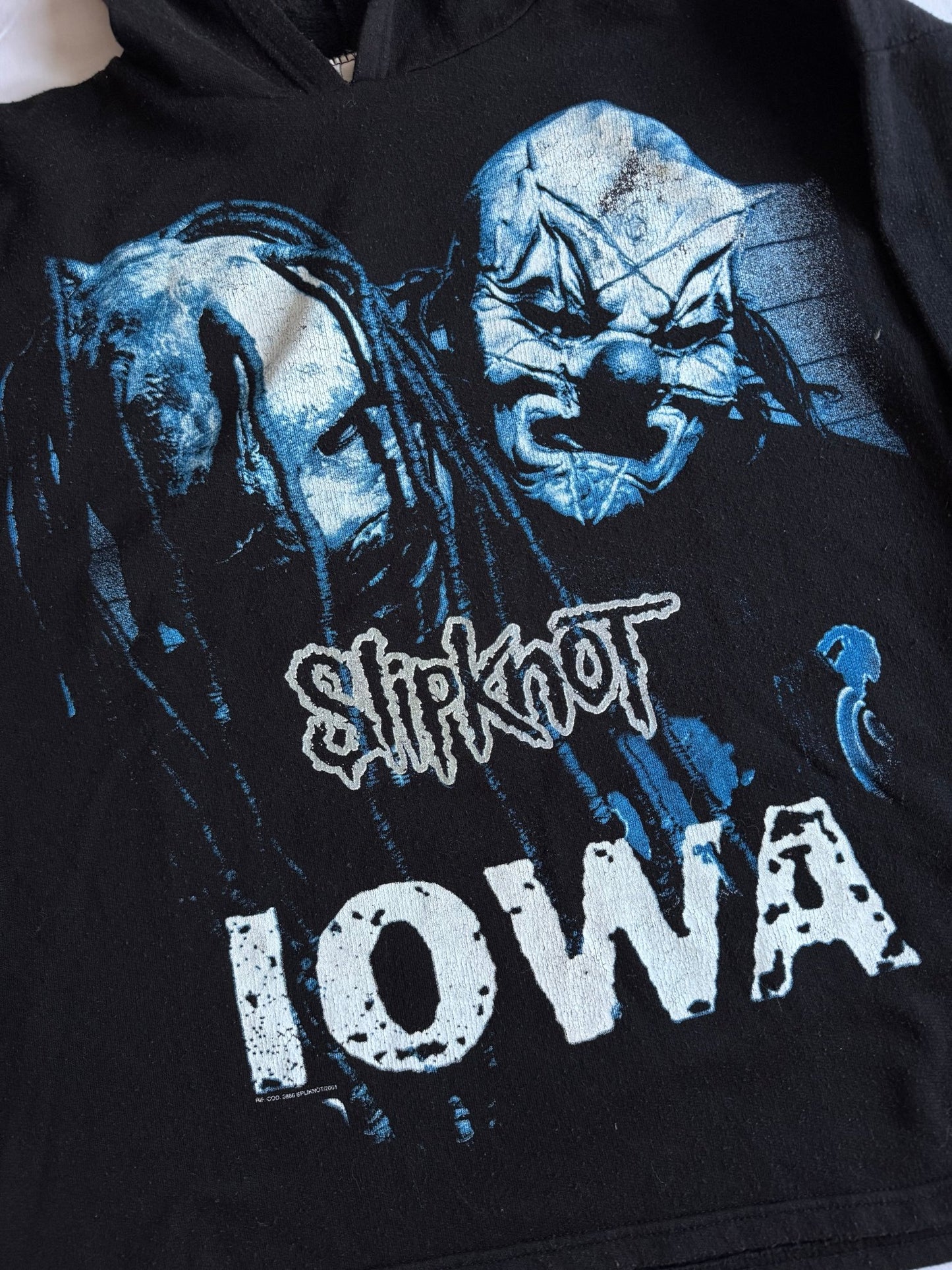 🎤 2001 Slipknot “Iowa” Album Promo Hoodie – Mărime M - anbracaminte