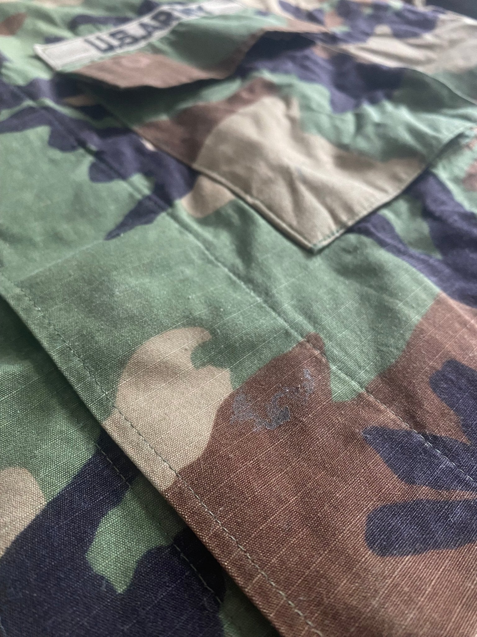 2001 US Army Camo Military Shirt - anbracaminte