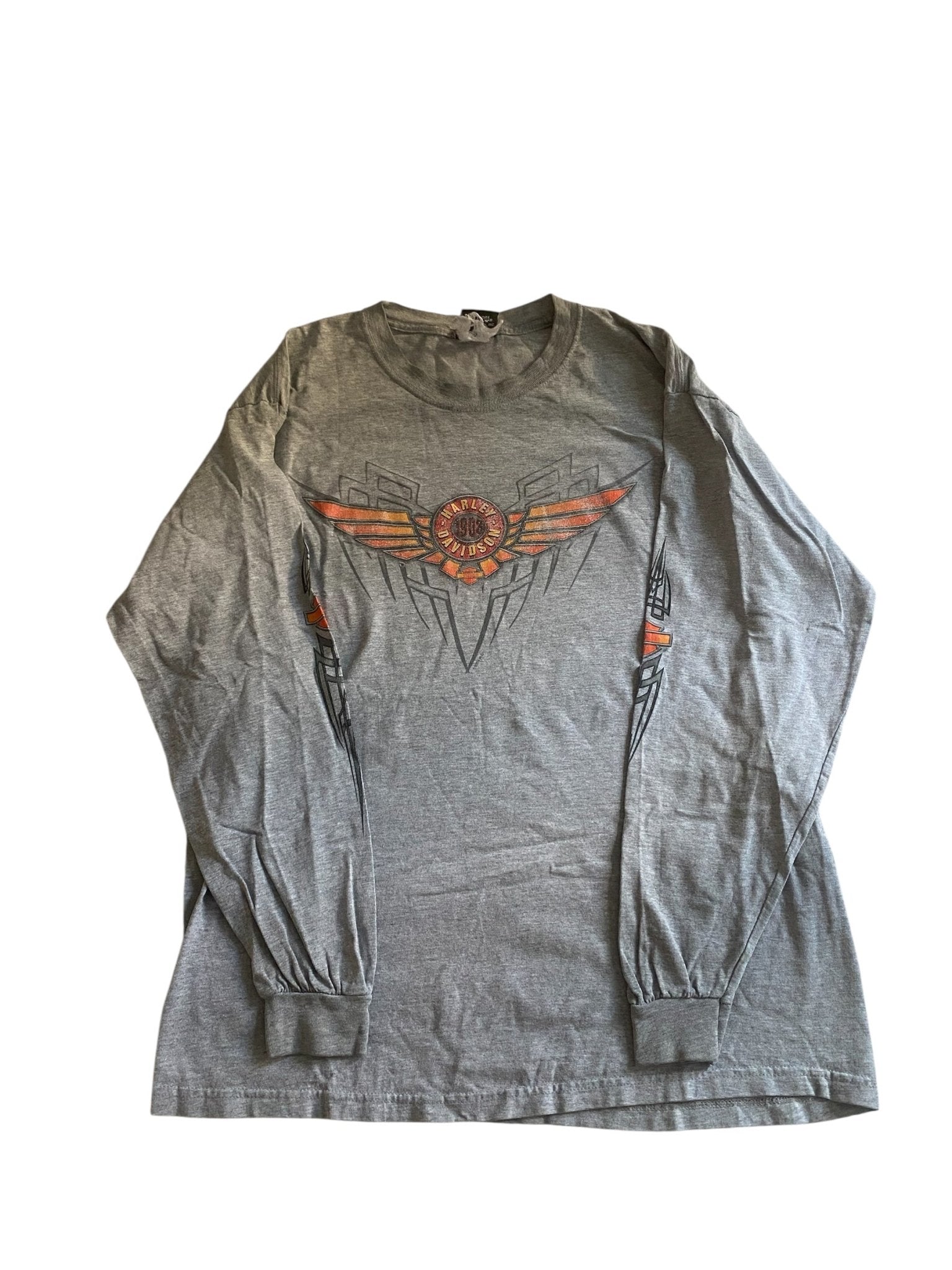 2004 Y2K Harley Davidson Longsleeve Shirt - anbracaminte