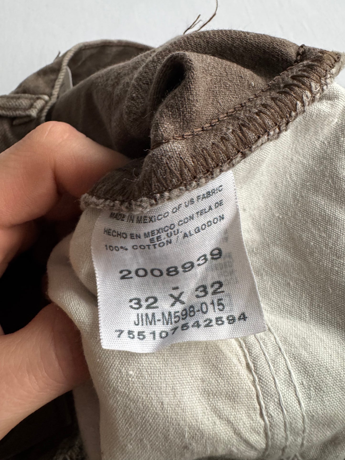 🪵 Jeans Bărbați Lee Regular Fit Maro Washed – W32 x L32