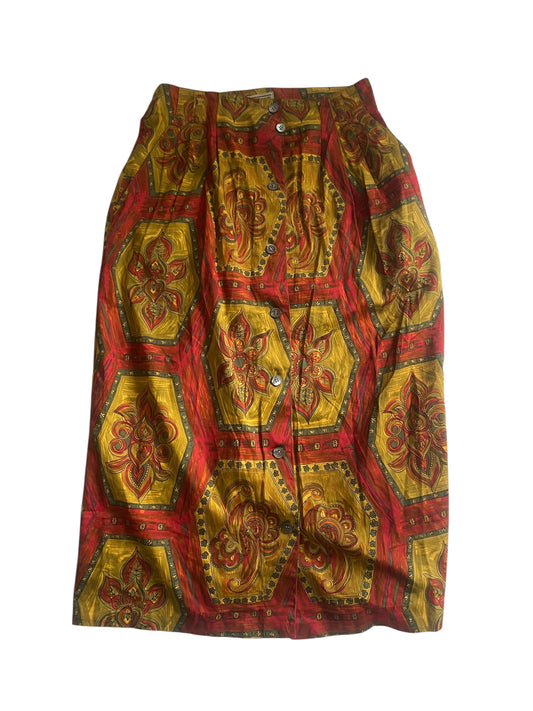 Fustă Midi Pennyblack cu Print Vibrant – Mărime M 🎨