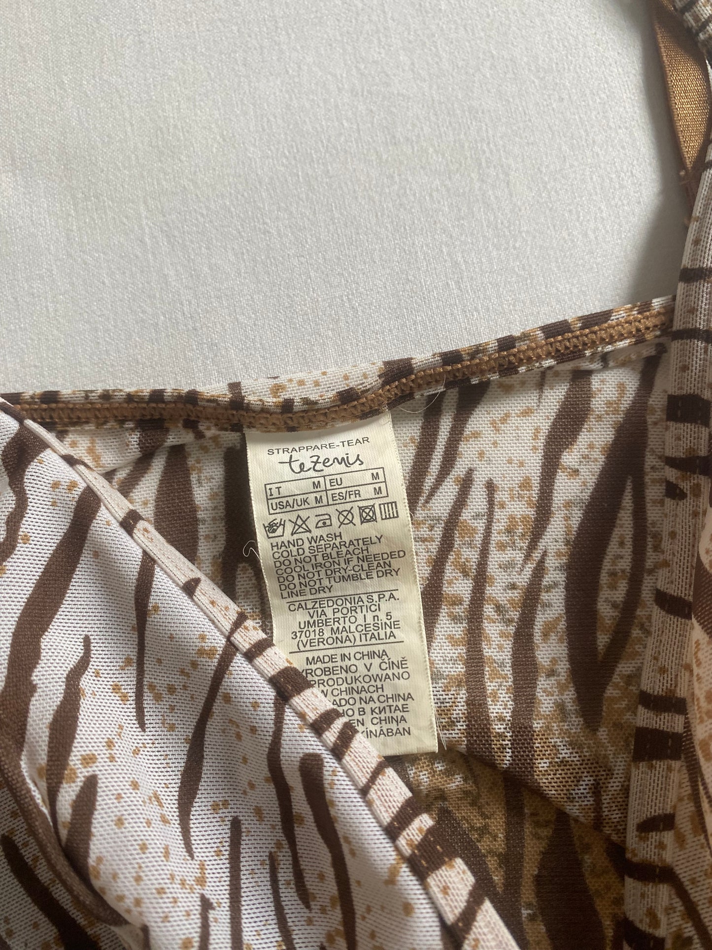 🐆 Top Y2K Animal Print – Mărimea M