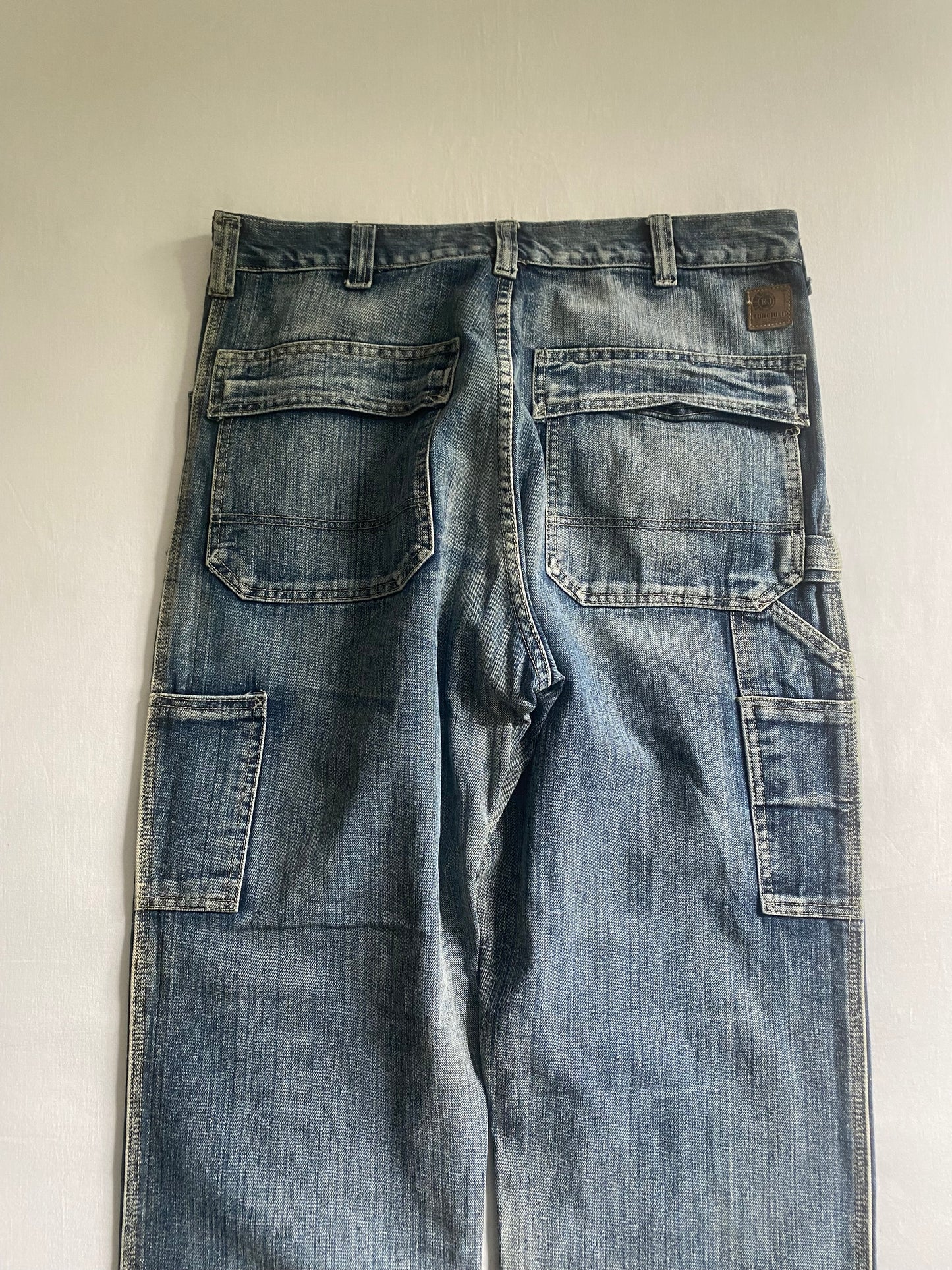 Y2K Double Knee Carpenter Jeans 🔨 | Mărimea 50 | Talie 45 cm