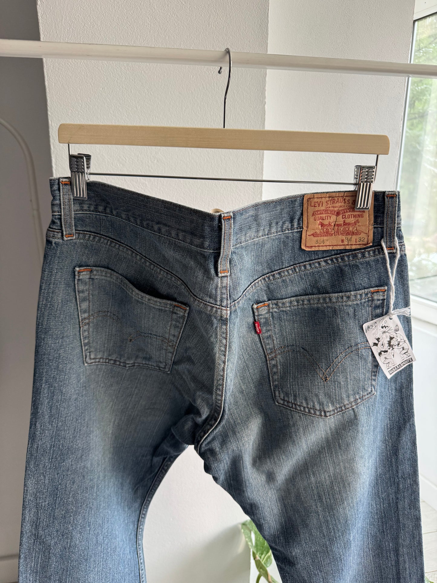 👖 Jeans Y2K Levi’s 514 Straight Fit – W34 x L32