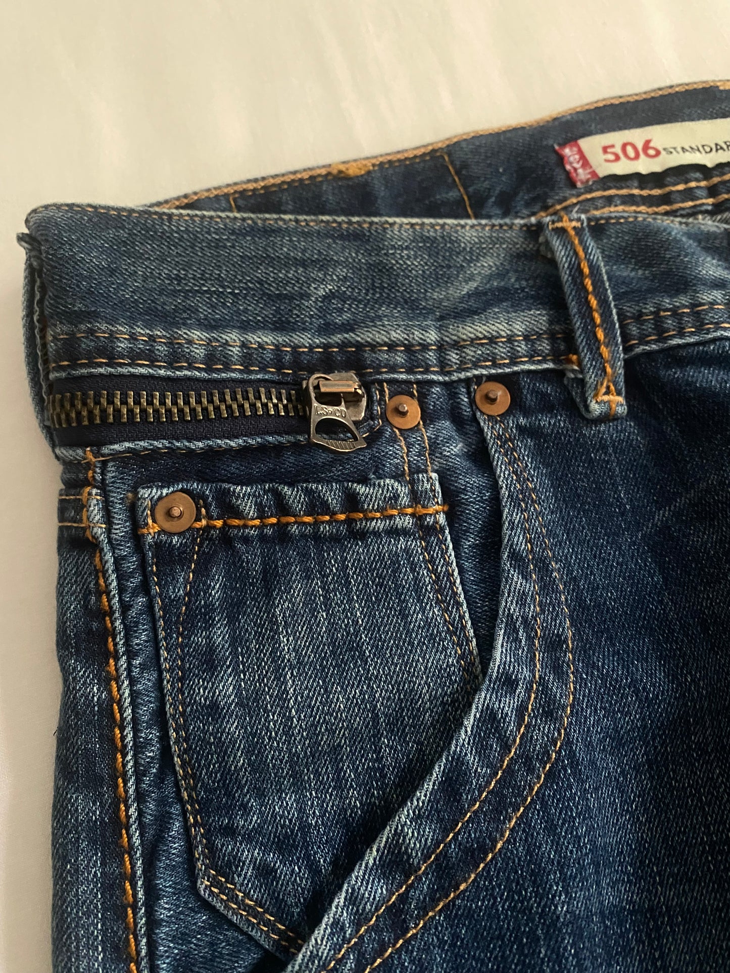 👖 Jeanși Y2K Levi’s 506 – W30 L34