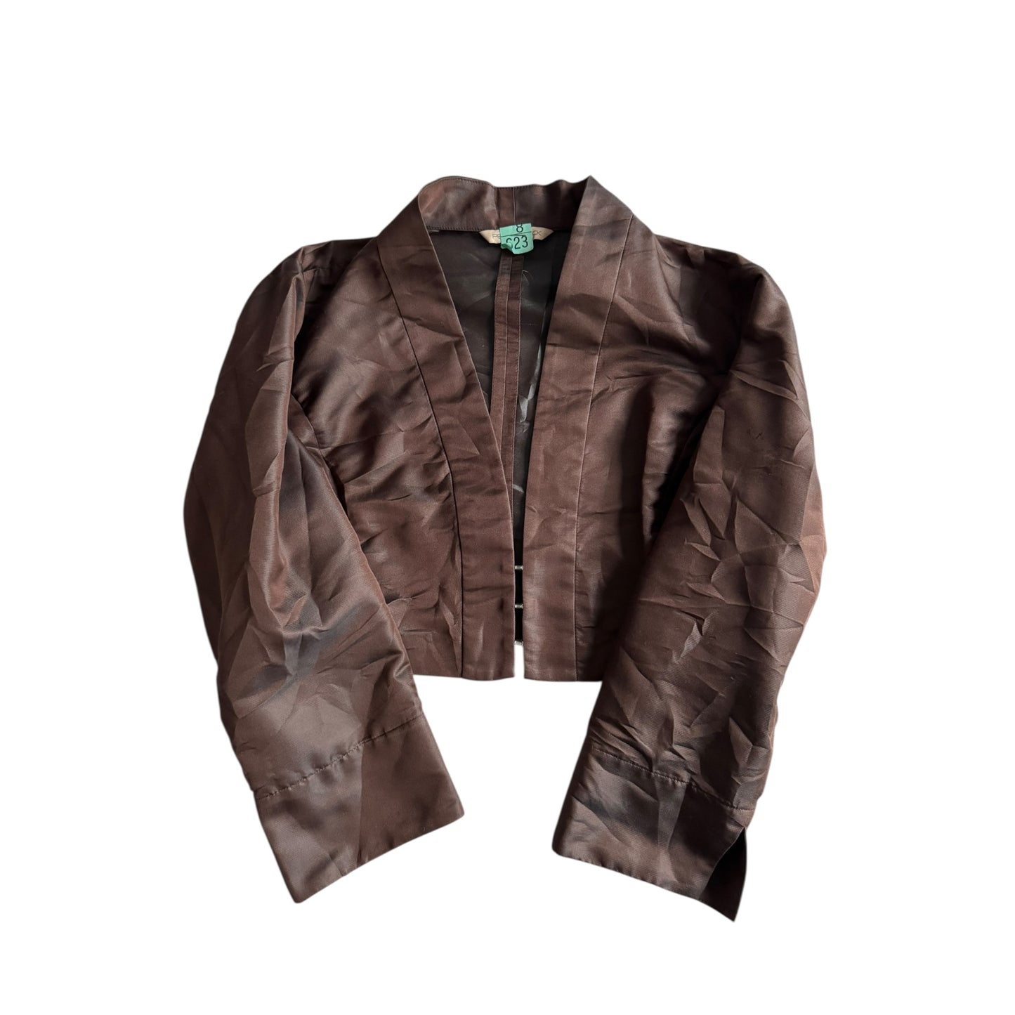 🧥 Sacou Y2K Pennyblack din 100% Mătase – Mărimea S Femei