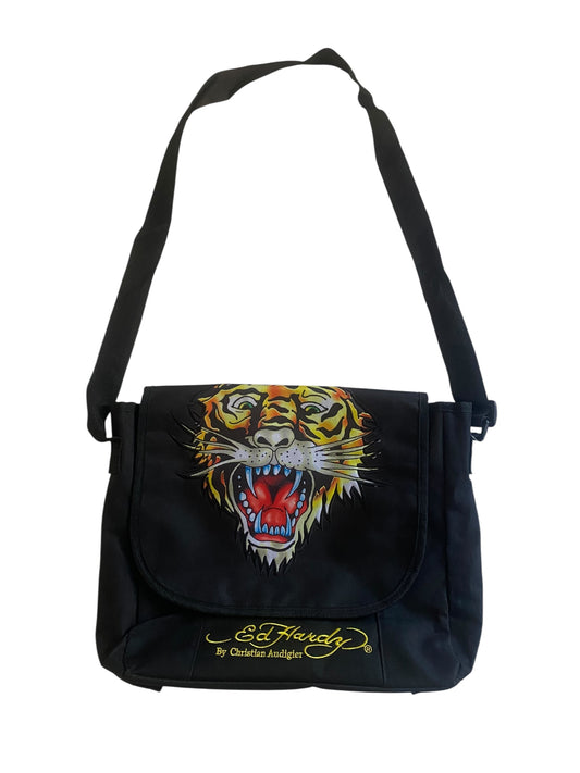 Y2K Ed Hardy Messenger Bag