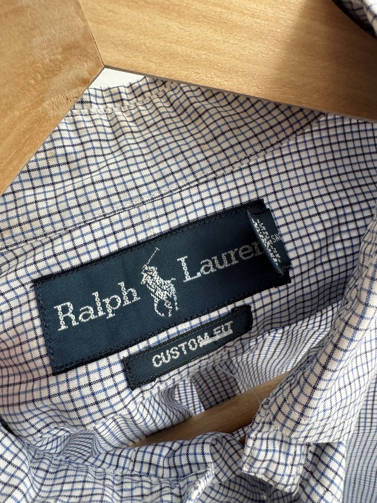 🐴 Cămașă Carouri Polo Ralph Lauren Vintage - Relaxed Fit – M Bărbați