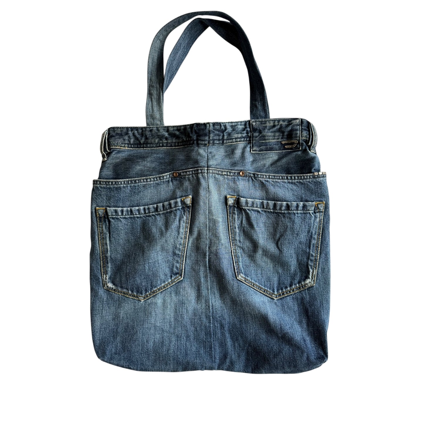 👜 Geantă Handmade Diesel / Tote bag din denim reciclat