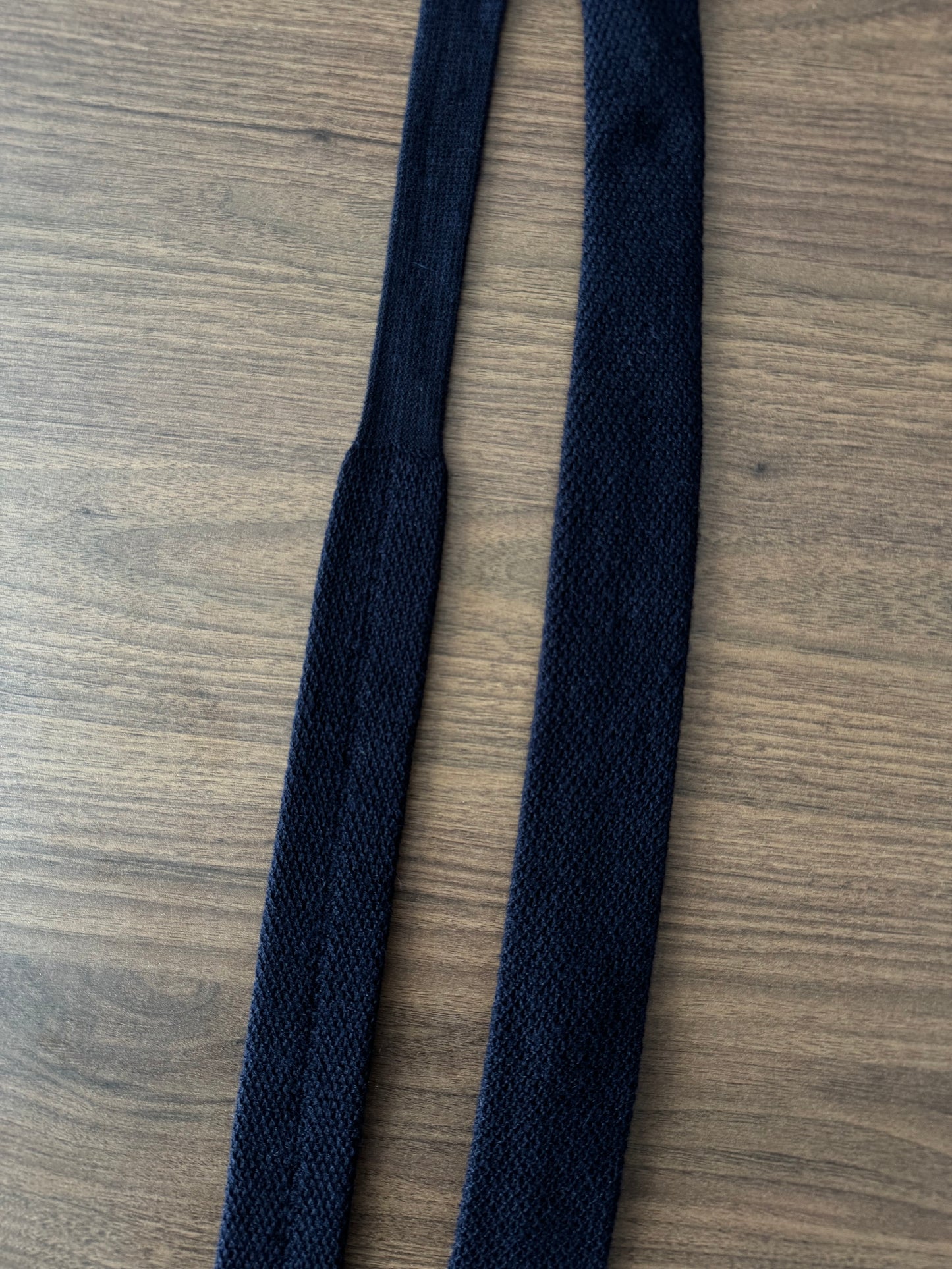 👔 Cravată Tricotată Navy Lană Yves Saint Laurent Vintage | YSL
