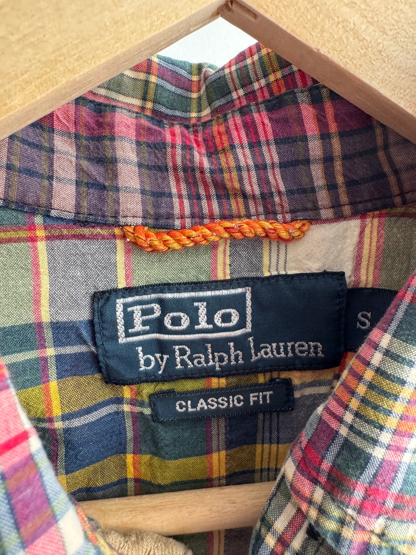🐴 Vintage Polo Ralph Lauren Cămașă Carouri – S Bărbați