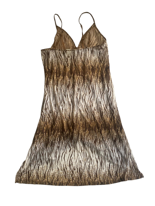 🐆 Top Y2K Animal Print – Mărimea M