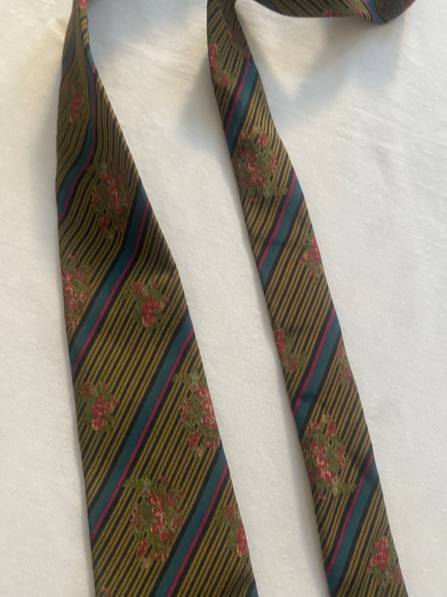 Vintage Valentino Printed Tie